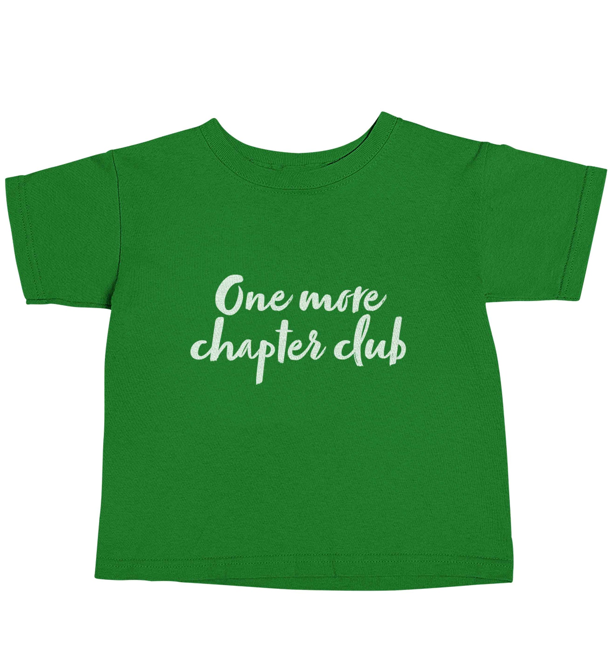 One more chapter club Kit green baby toddler Tshirt 2 Years