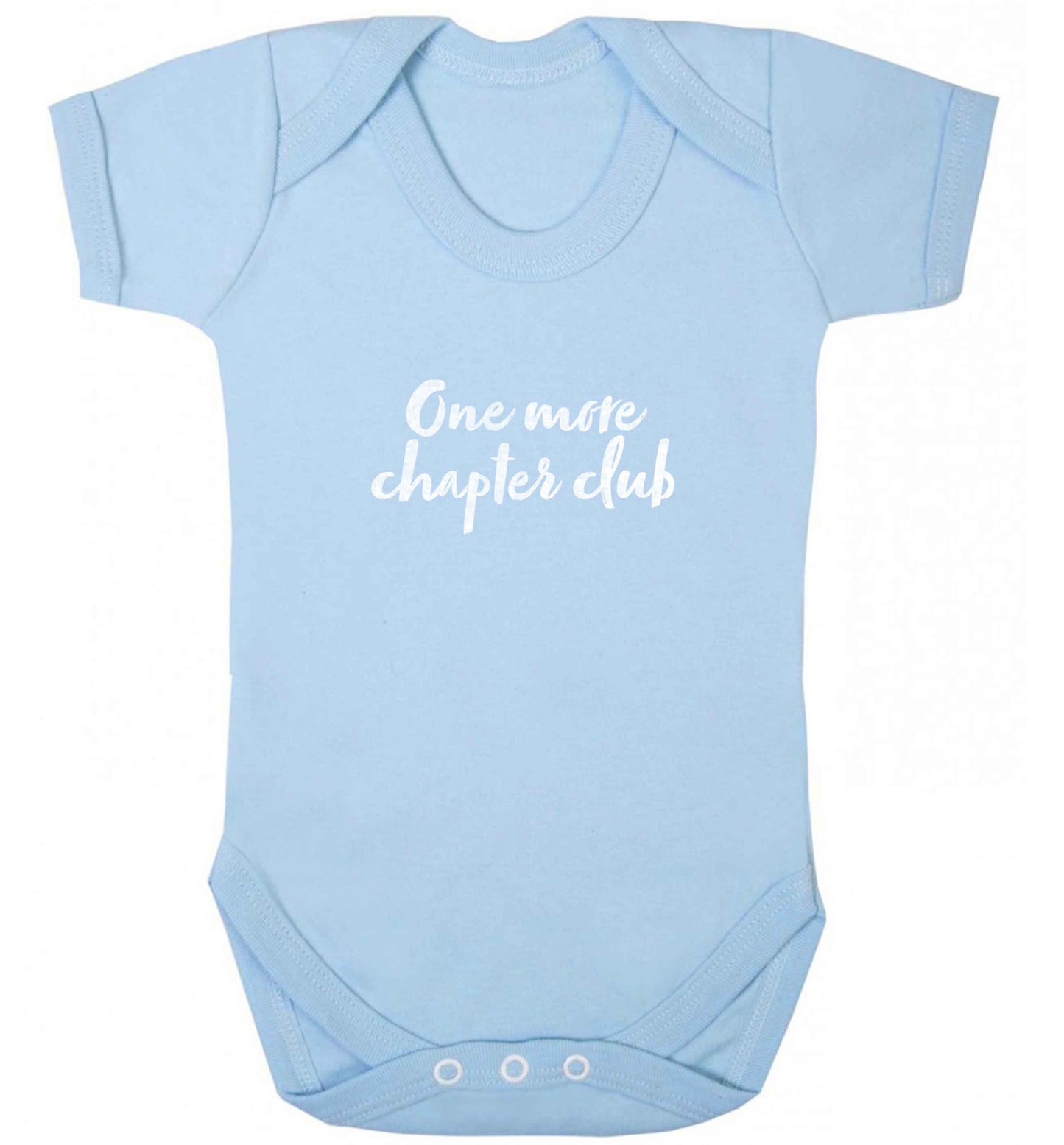 One more chapter club Kit baby vest pale blue 18-24 months