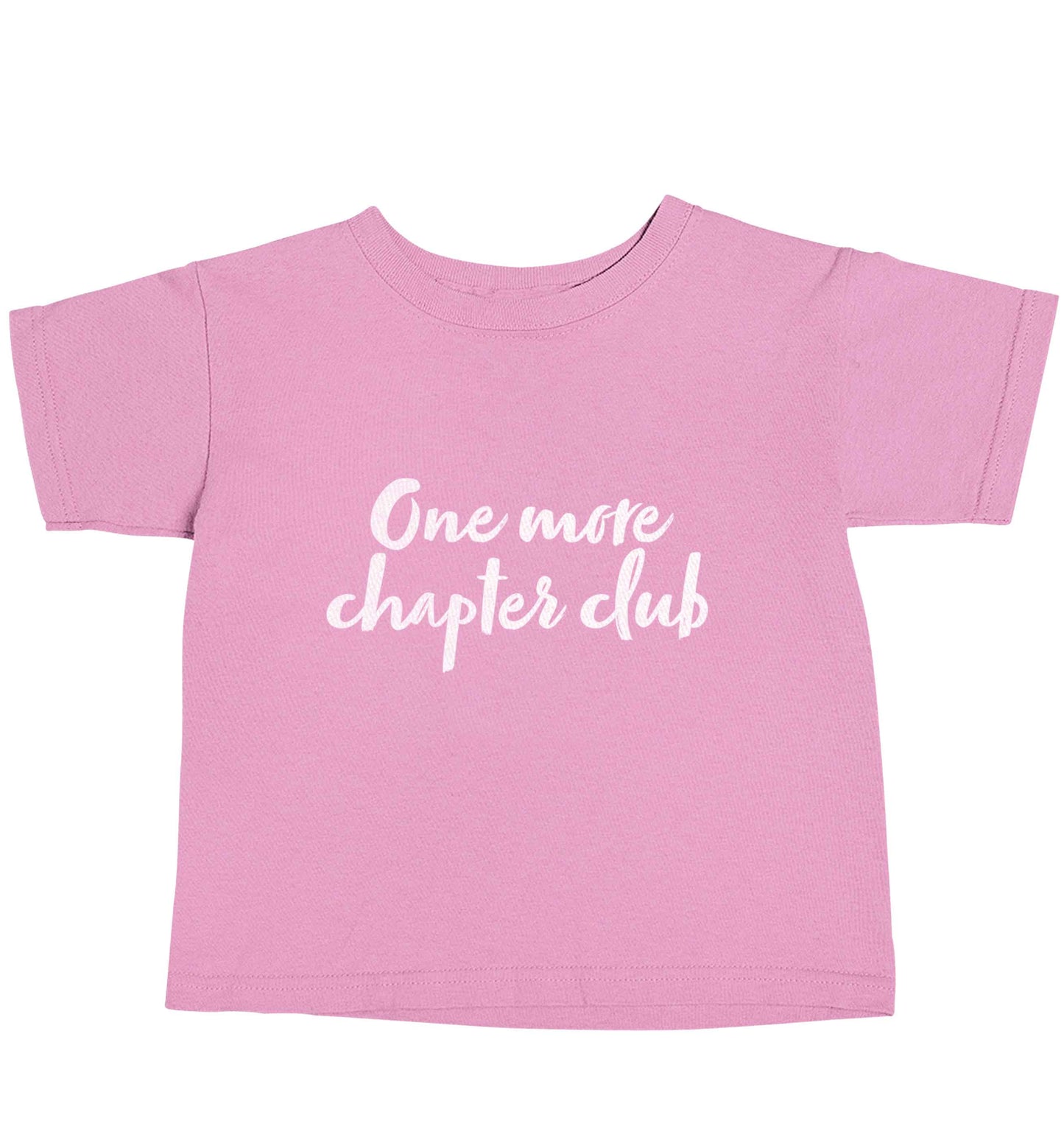 One more chapter club Kit light pink baby toddler Tshirt 2 Years