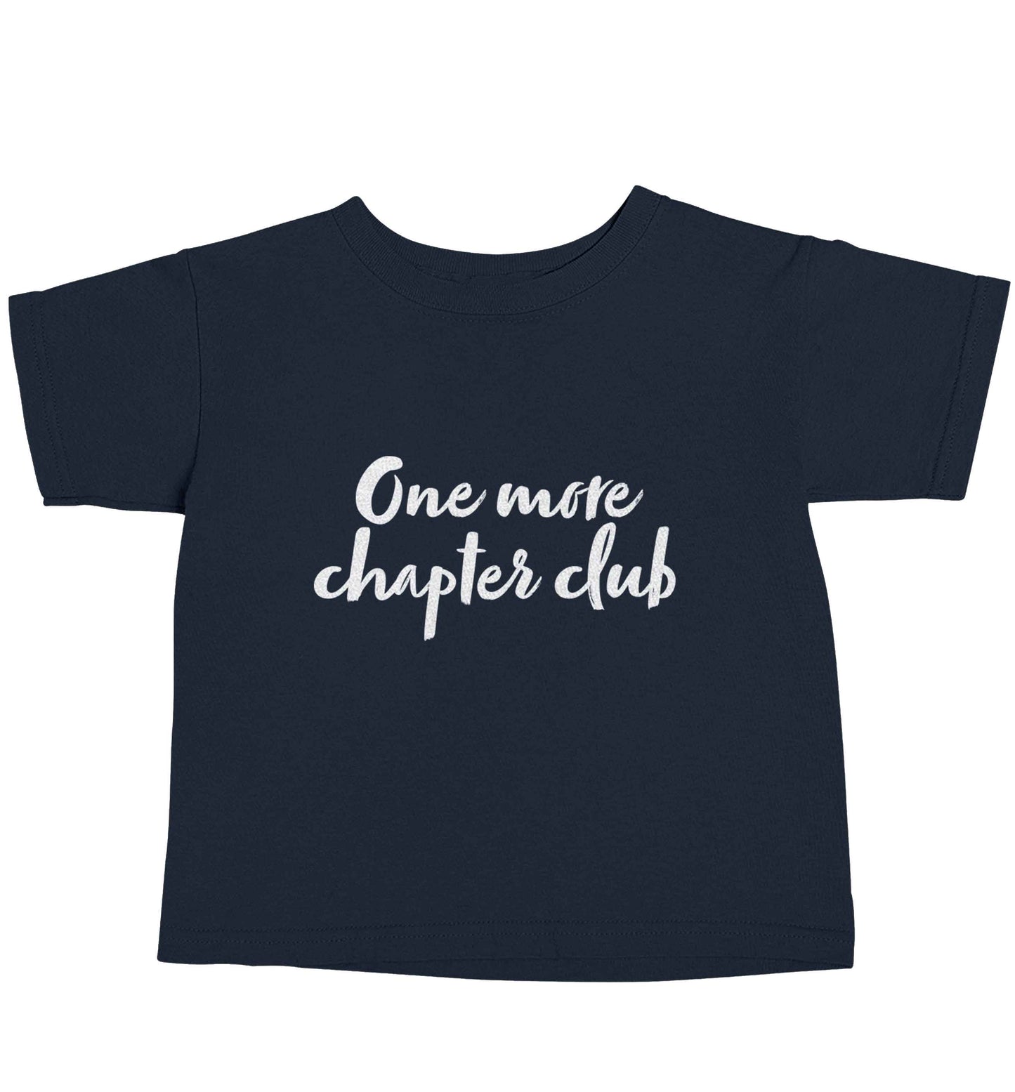 One more chapter club Kit navy baby toddler Tshirt 2 Years