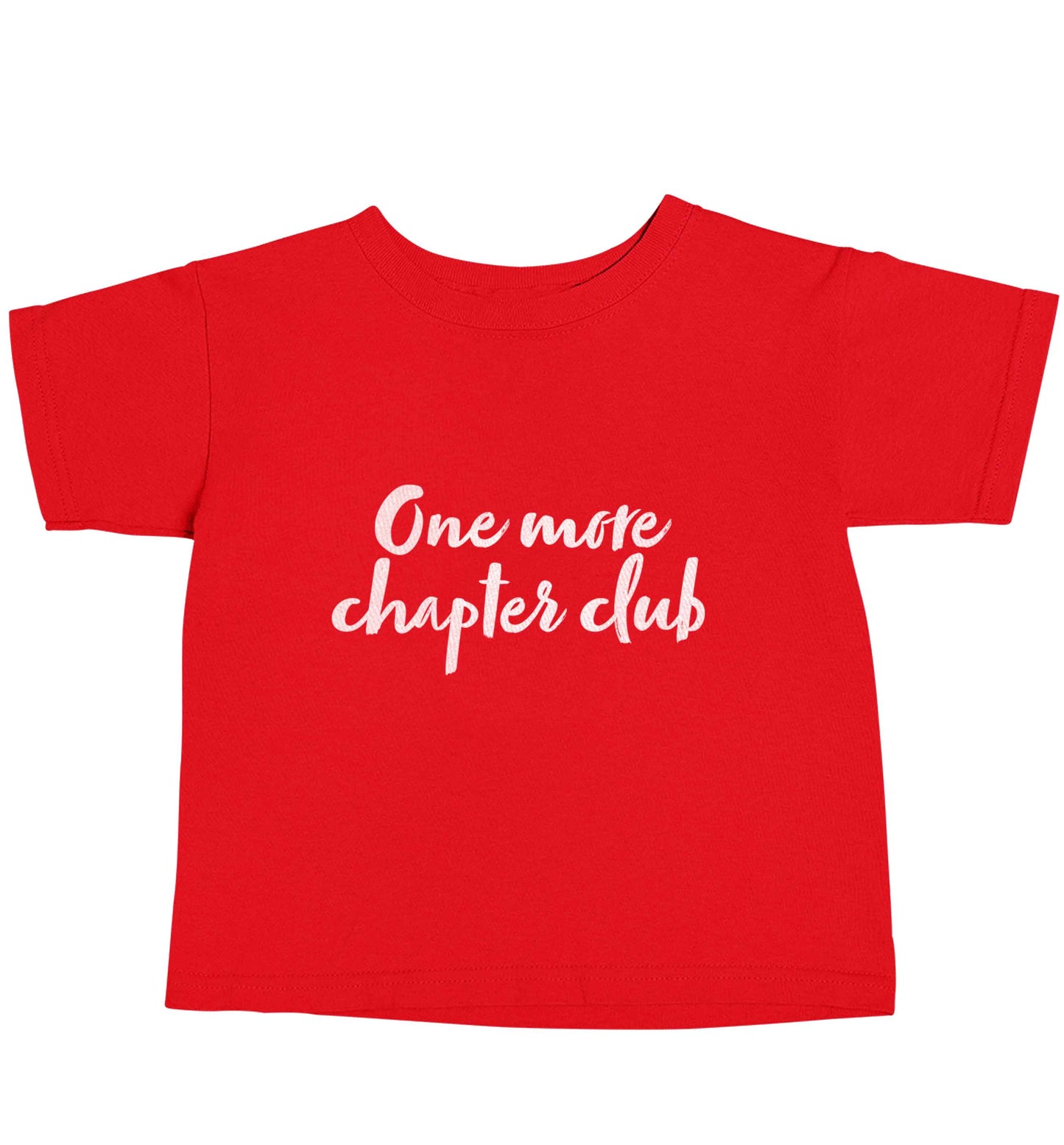 One more chapter club Kit red baby toddler Tshirt 2 Years