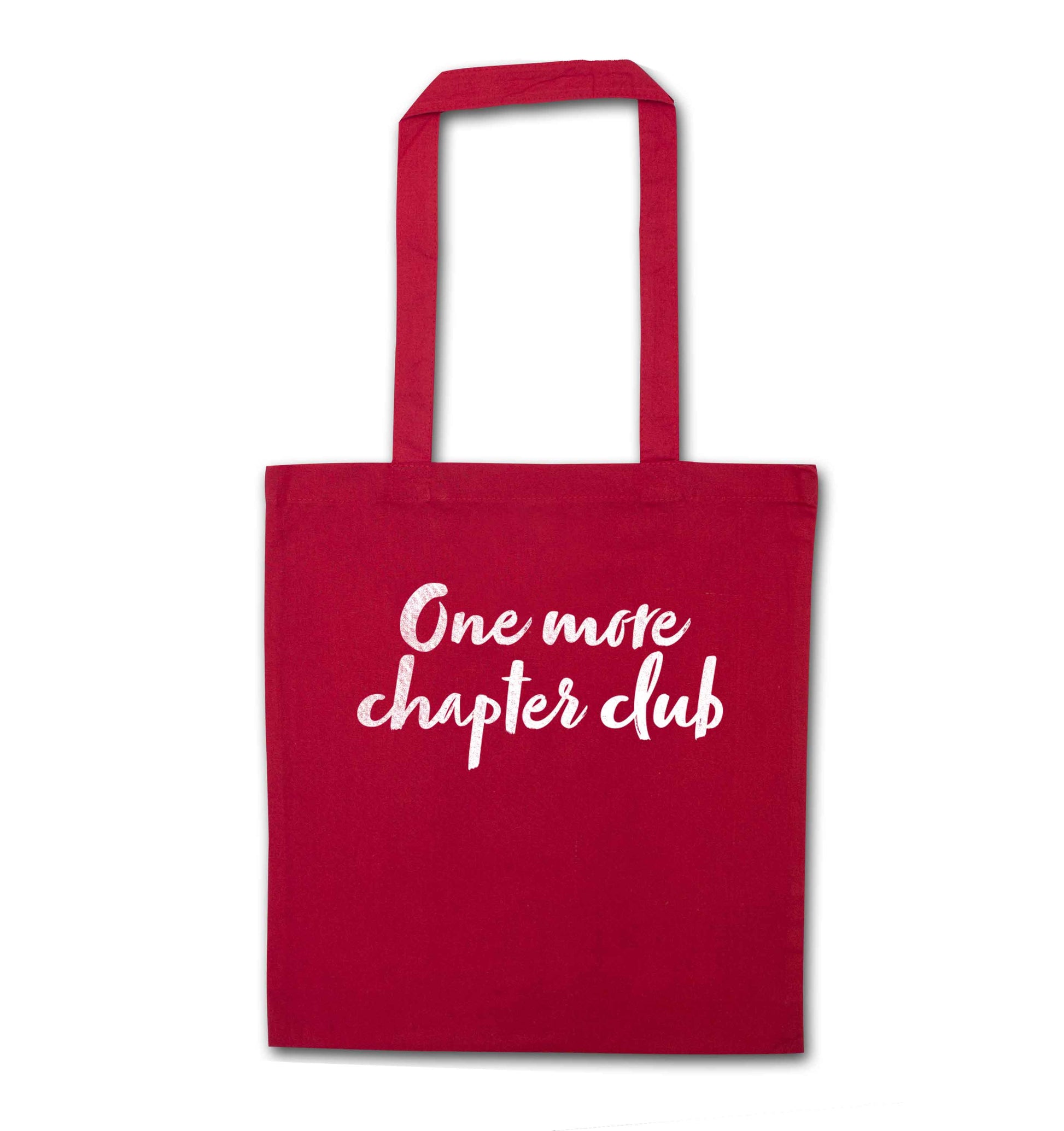 One more chapter club Kit red tote bag
