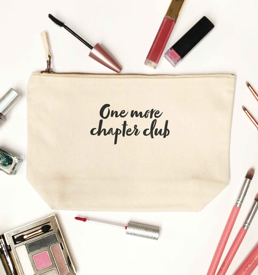 One more chapter club Kit natural makeup bag