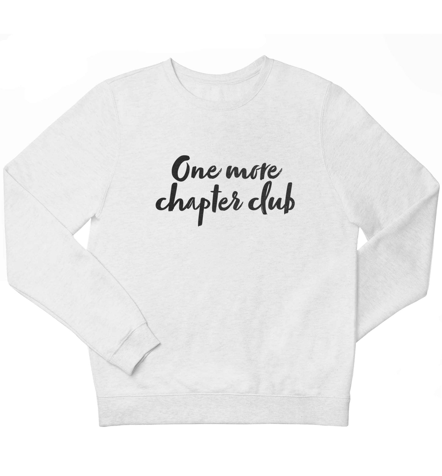 One more chapter club Kit children's white sweater 12-13 Years