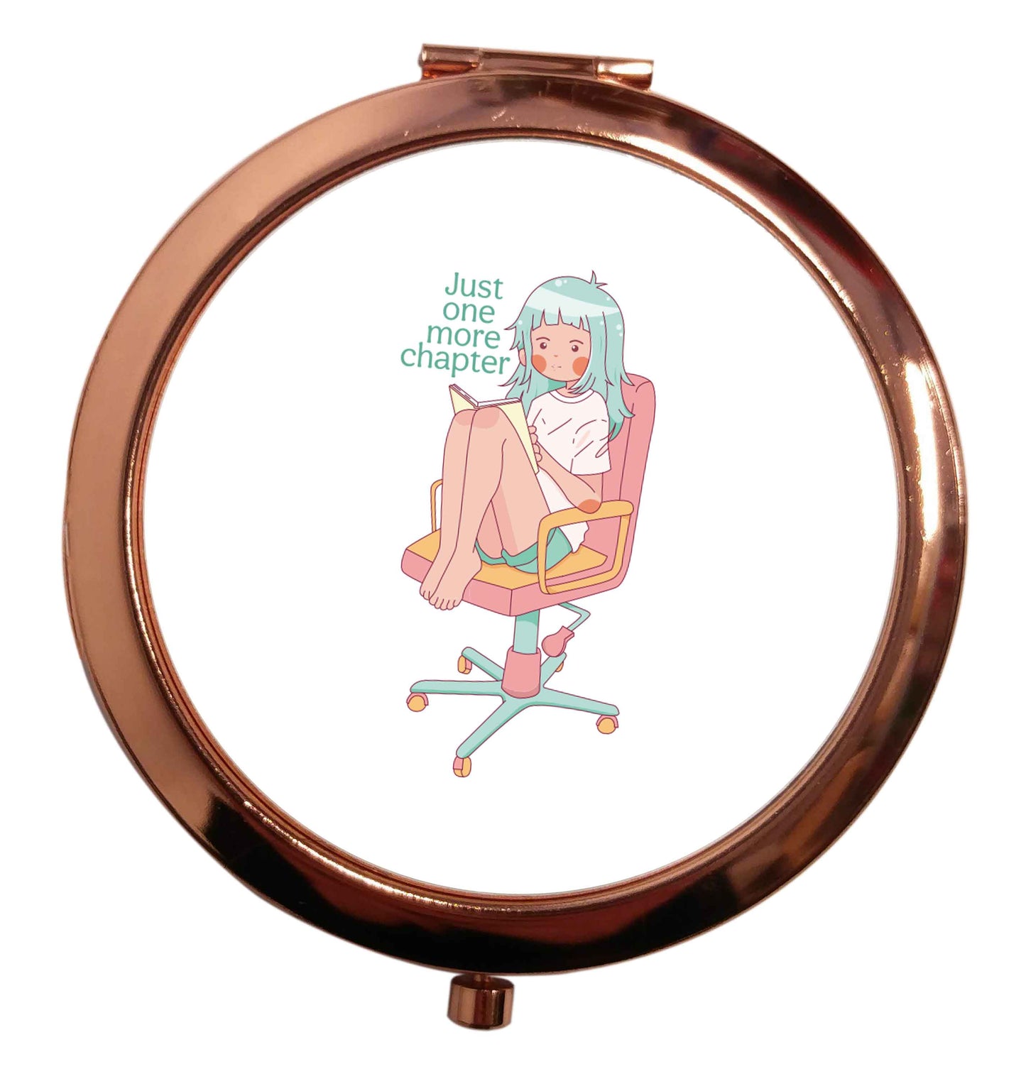 Just One More Chapter Kit rose gold circle pocket mirror