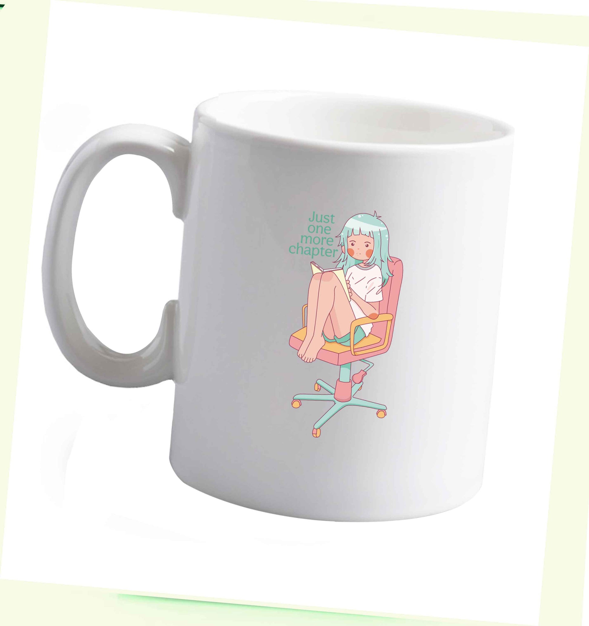 10 oz Just One More Chapter Kit ceramic mug right handed