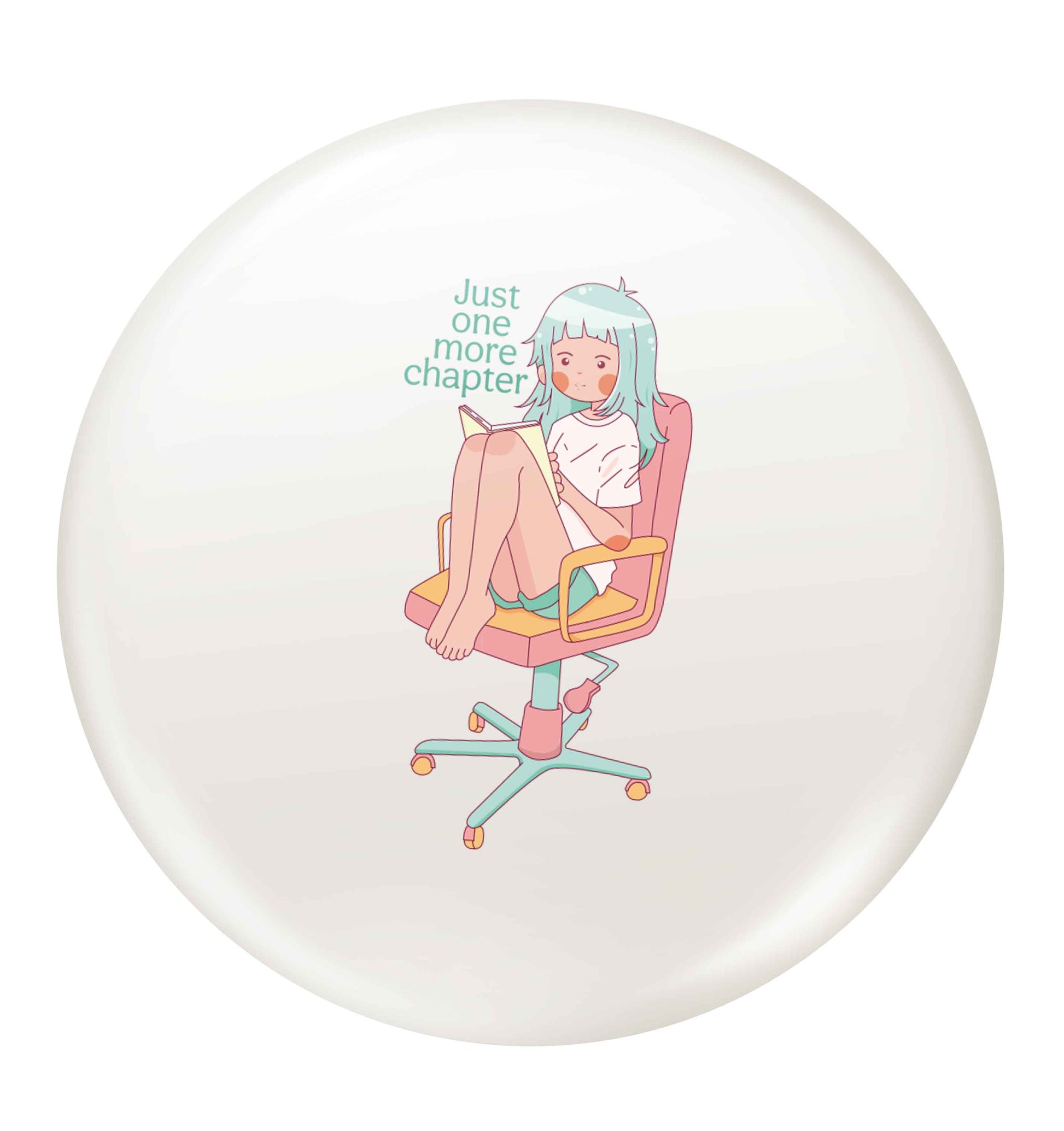 Just One More Chapter Kit small 25mm Pin badge