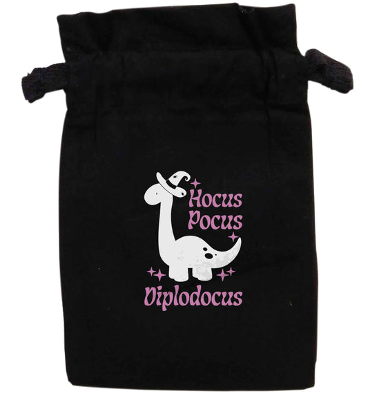 Hocus pocus diplodocus |  XS - L | Pouch / Drawstring bag / Sack | Organic Cotton | Bulk discounts available!