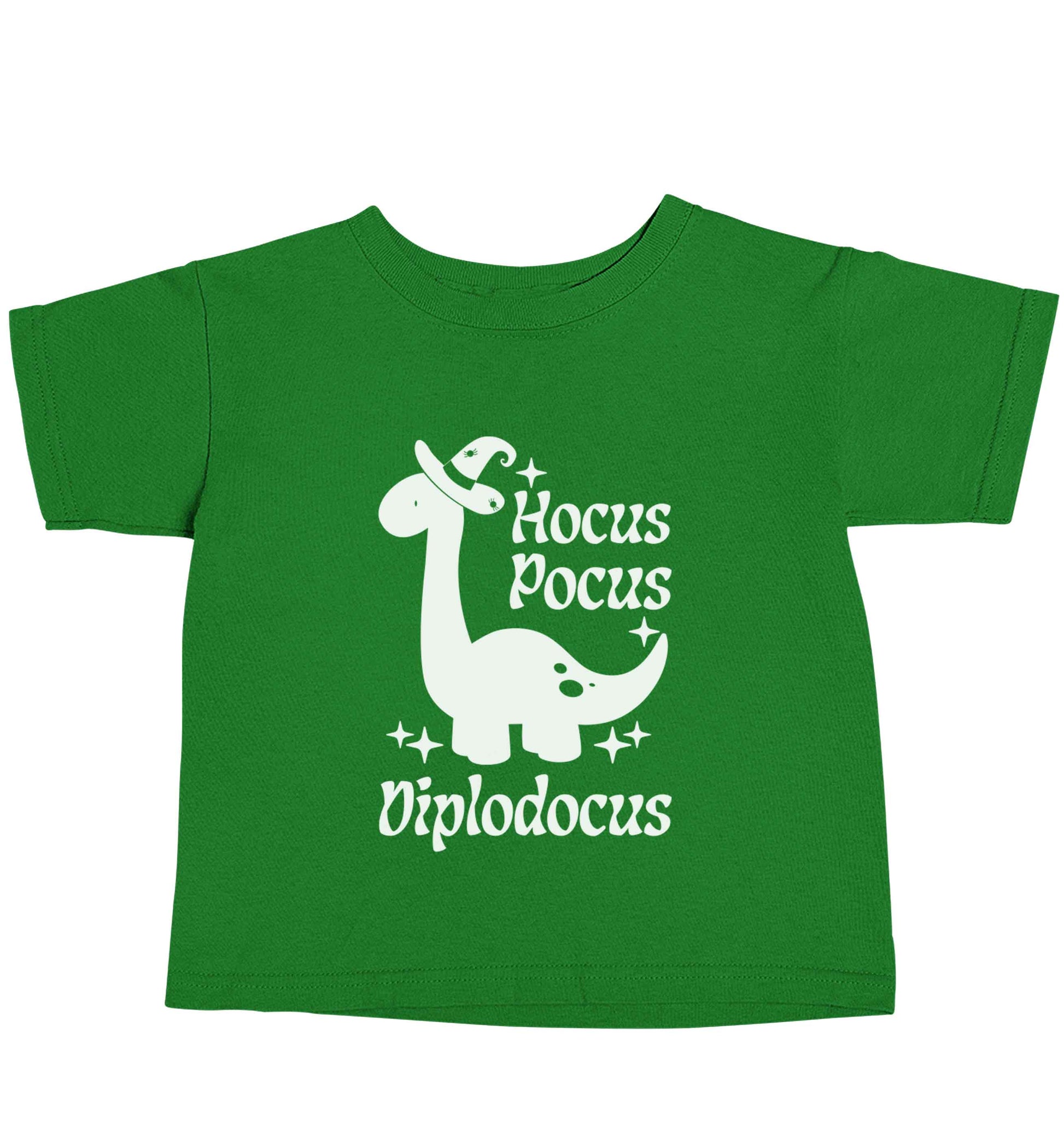 Hocus pocus diplodocus Kit green baby toddler Tshirt 2 Years