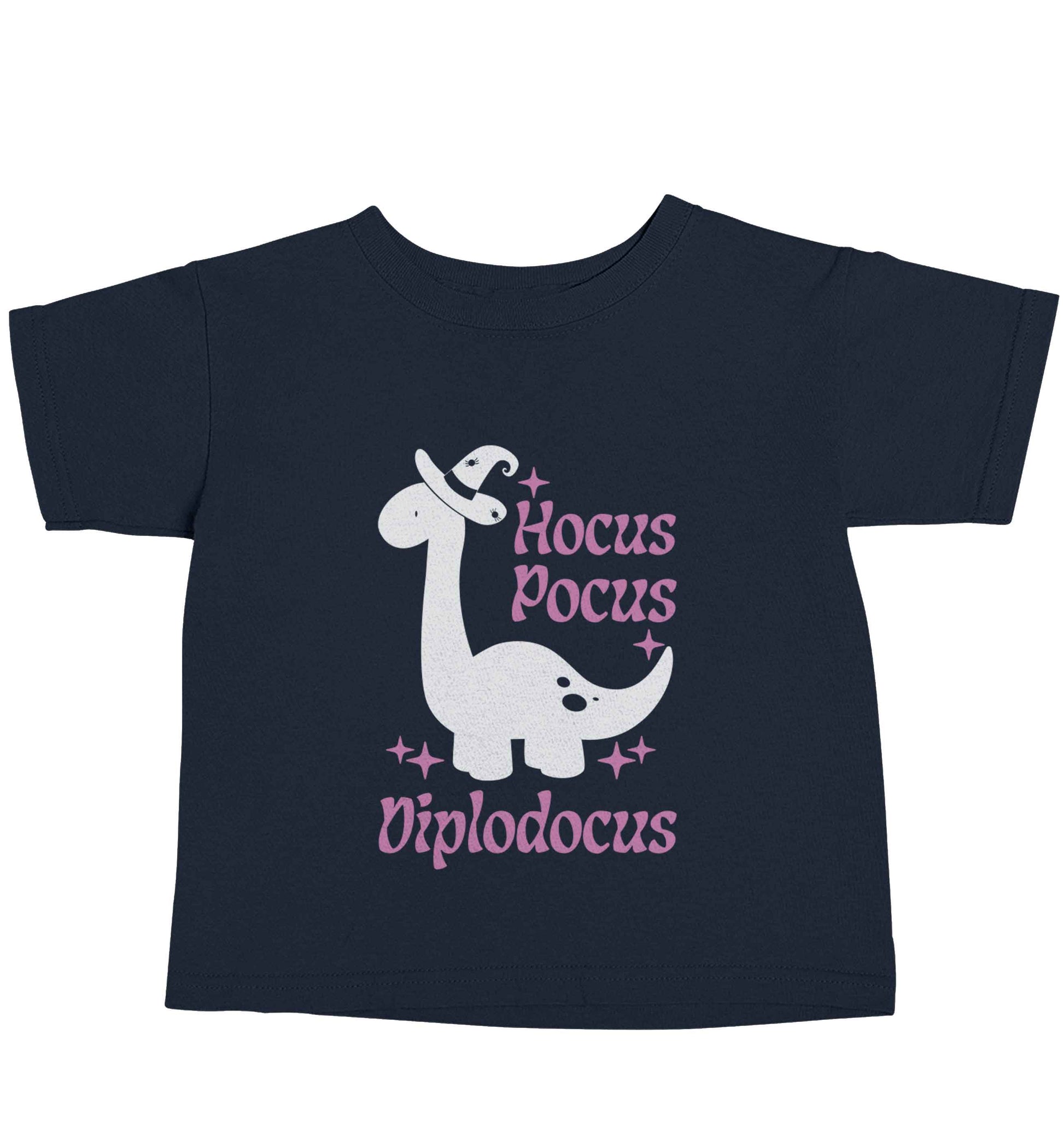 Hocus pocus diplodocus Kit navy baby toddler Tshirt 2 Years