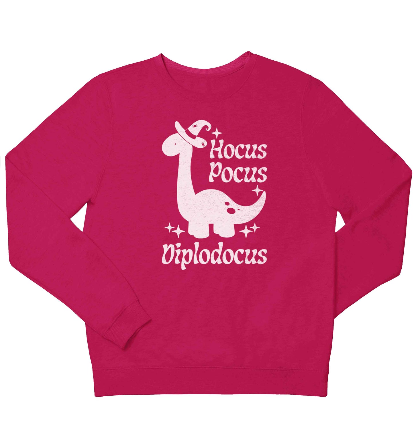 Hocus pocus diplodocus Kit children's pink sweater 12-13 Years
