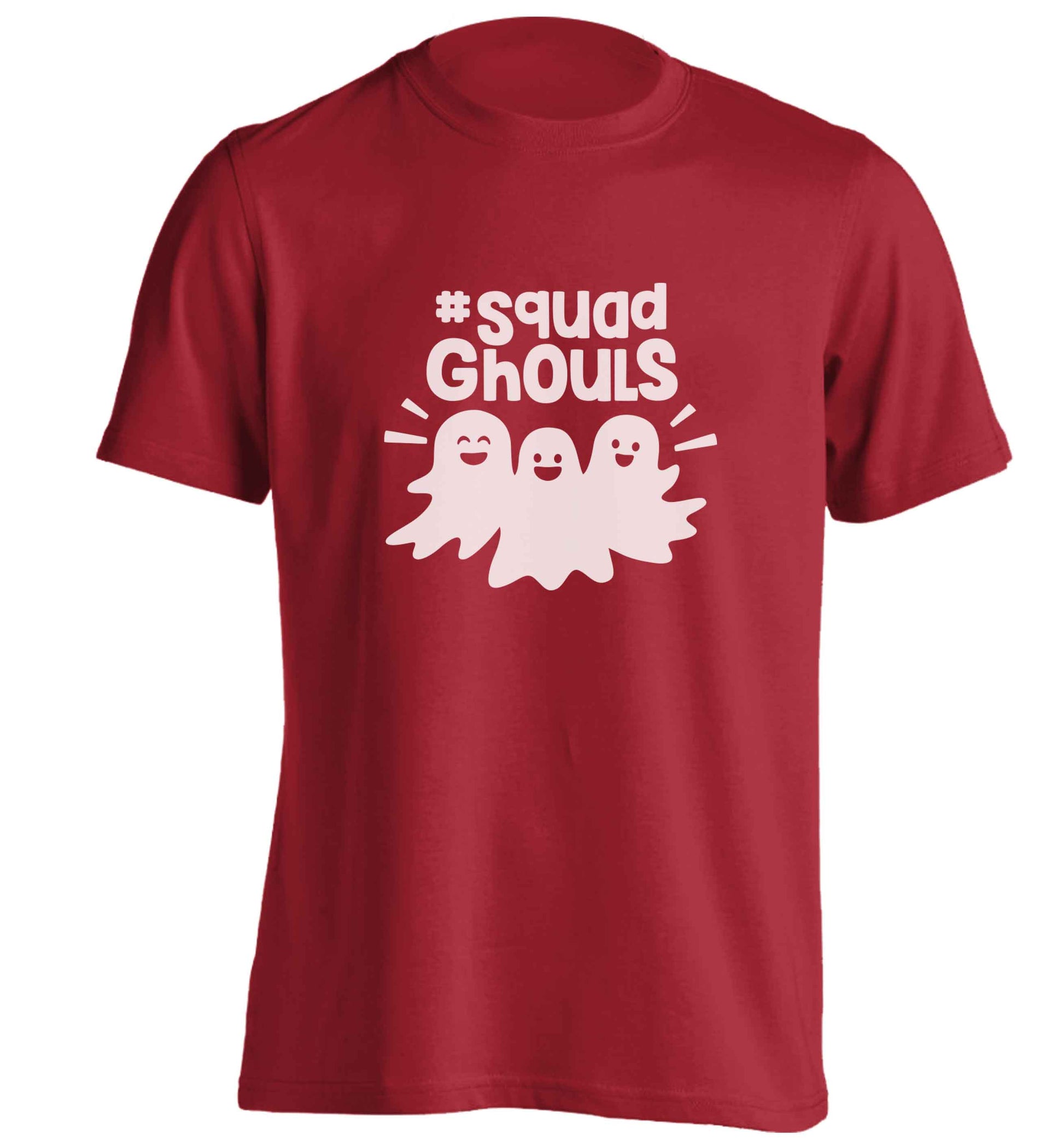 Squad ghouls Kit adults unisex red Tshirt 2XL