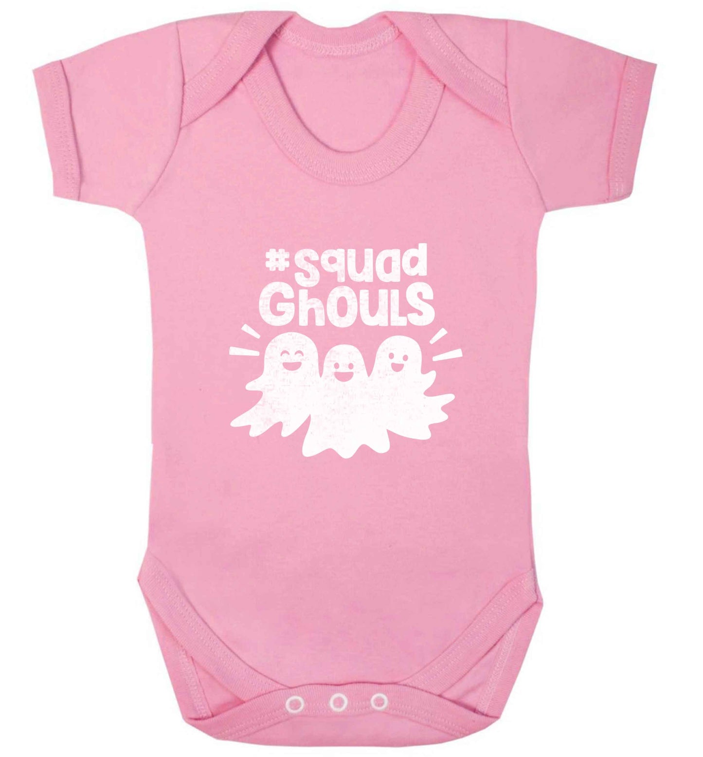 Squad ghouls Kit baby vest pale pink 18-24 months