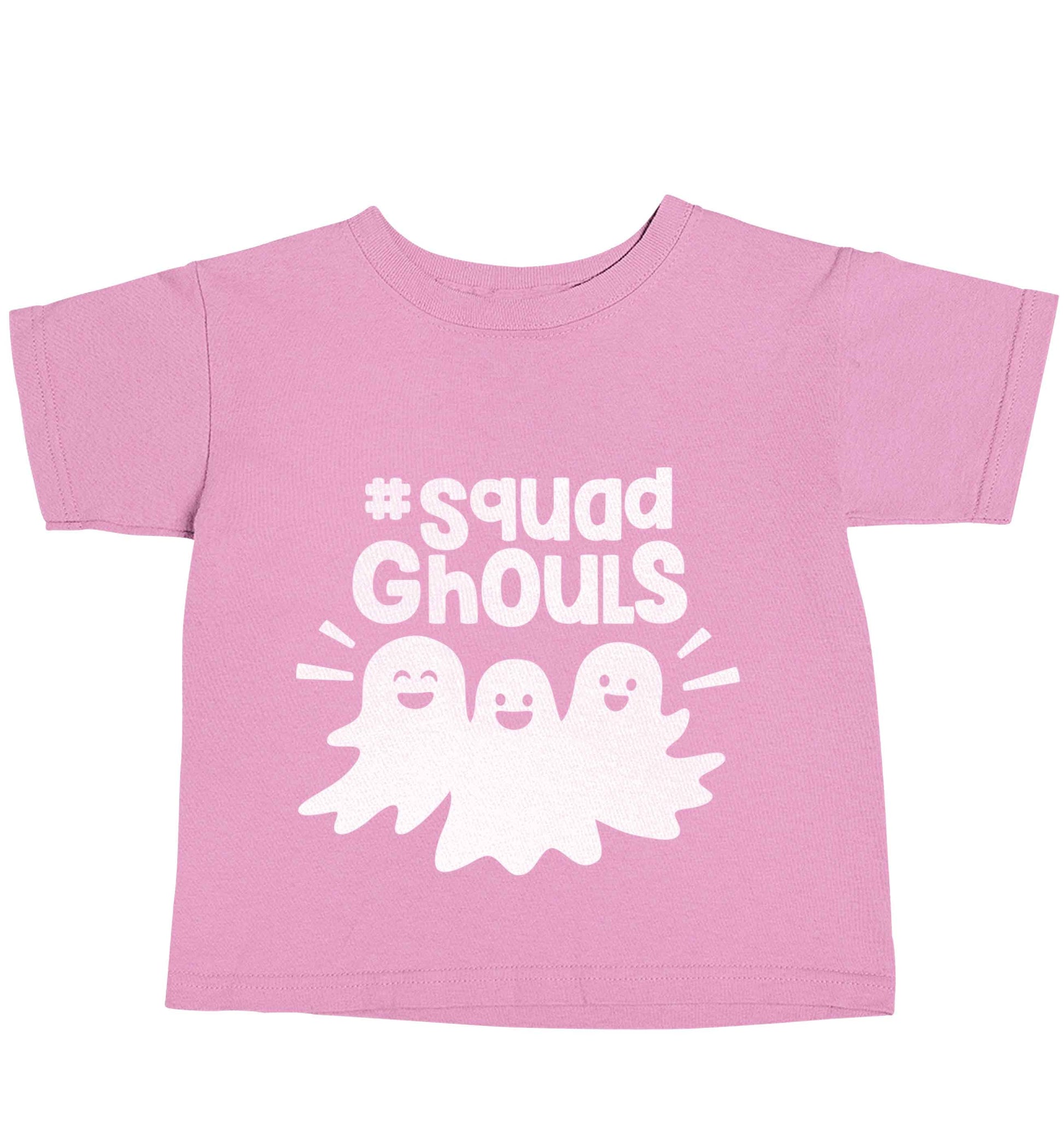 Squad ghouls Kit light pink baby toddler Tshirt 2 Years