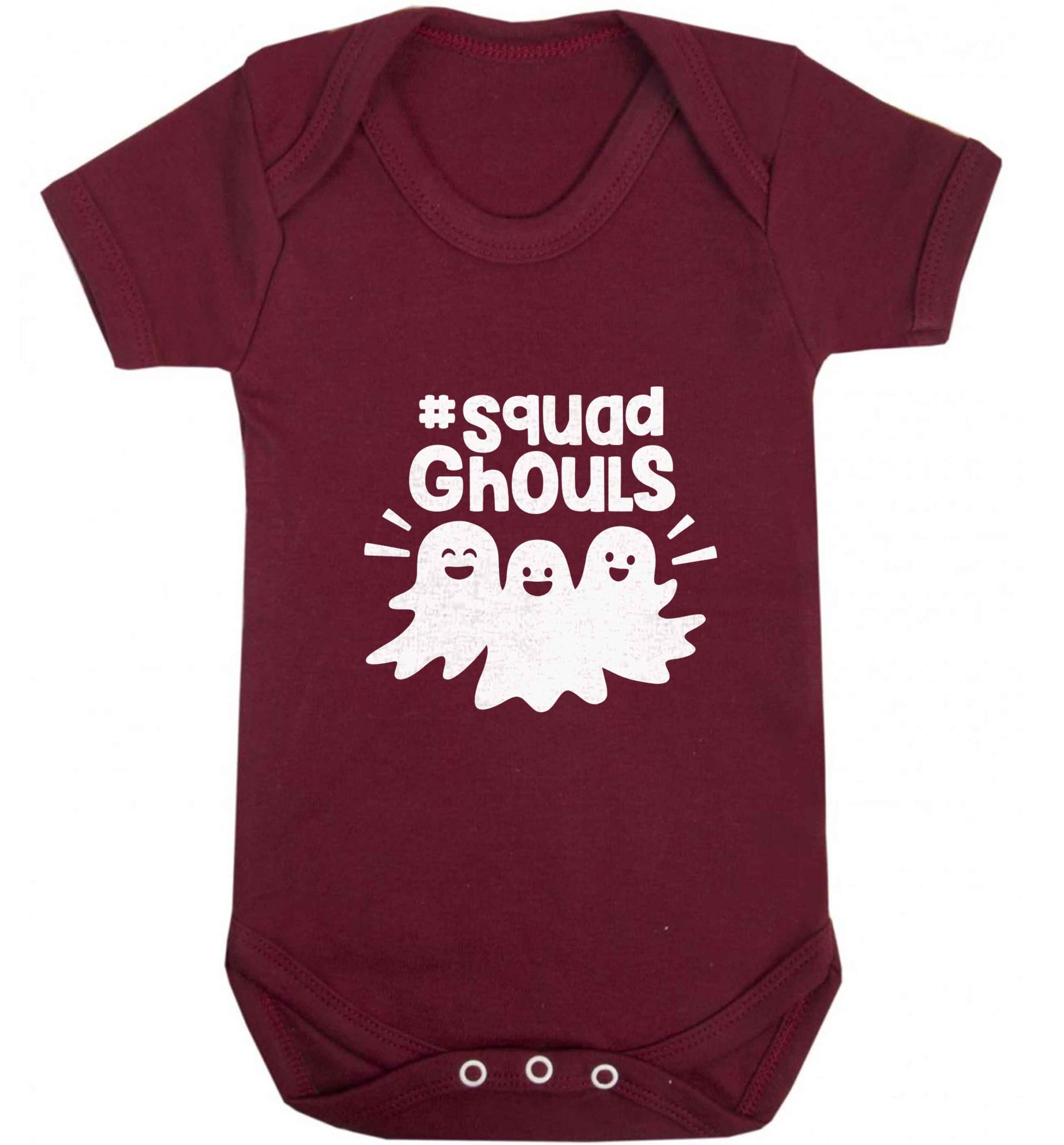 Squad ghouls Kit baby vest maroon 18-24 months