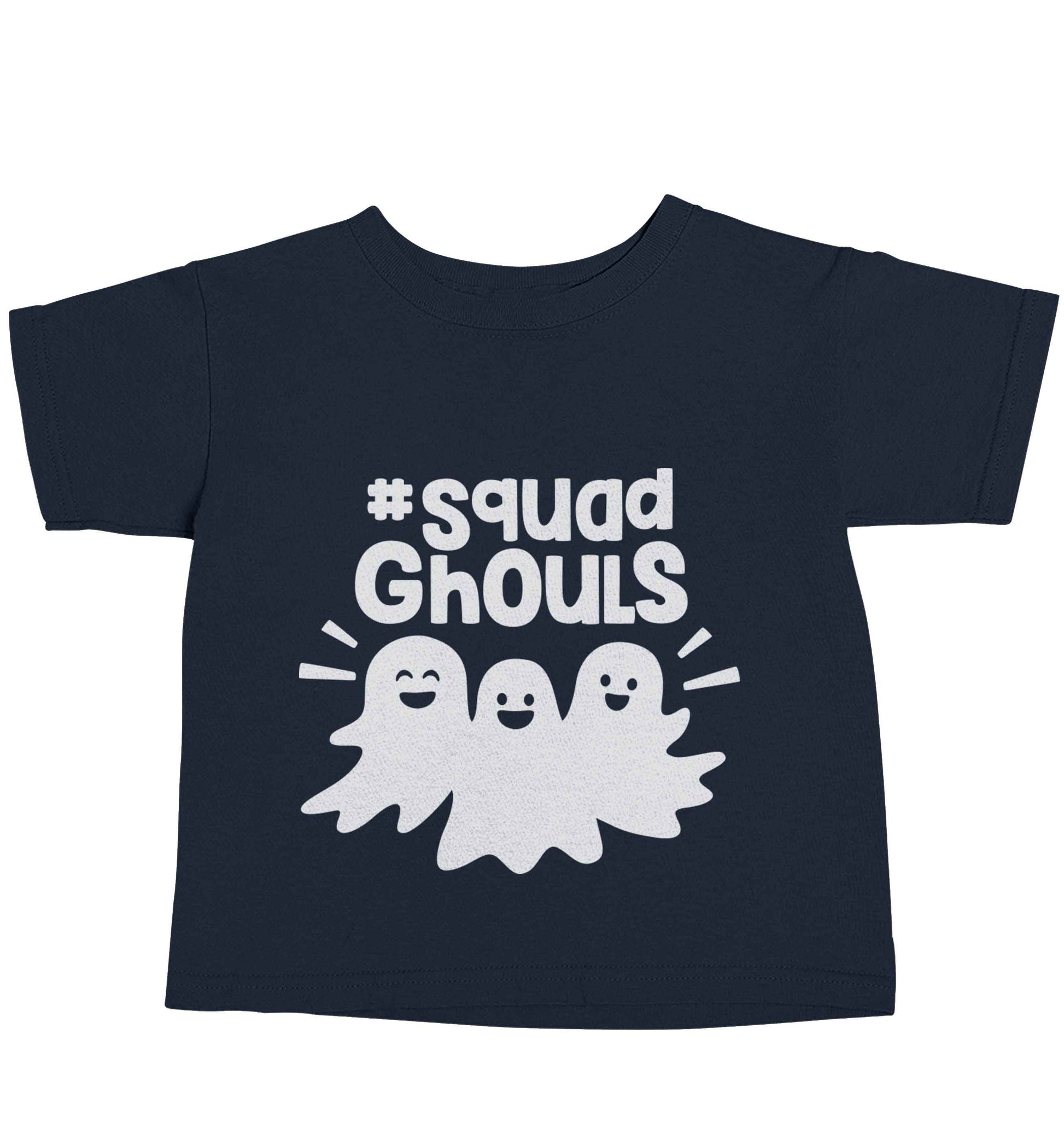 Squad ghouls Kit navy baby toddler Tshirt 2 Years