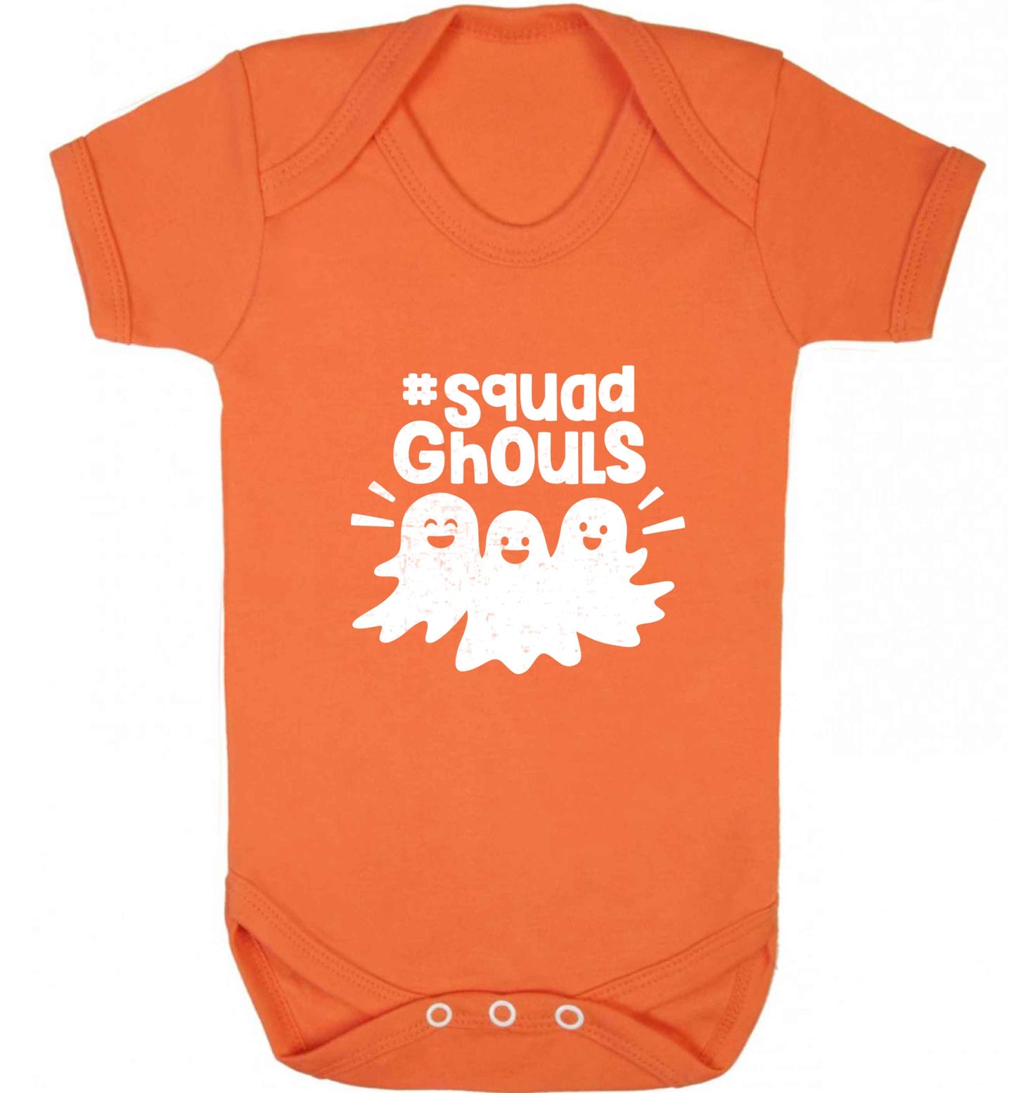 Squad ghouls Kit baby vest orange 18-24 months