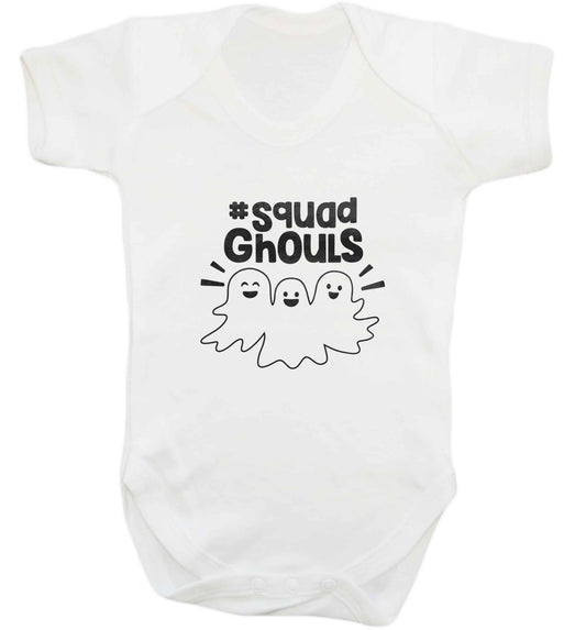 Squad ghouls Kit baby vest white 18-24 months