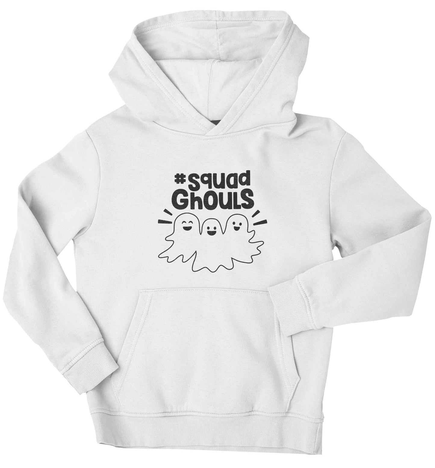 Squad ghouls Kit children's white hoodie 12-13 Years