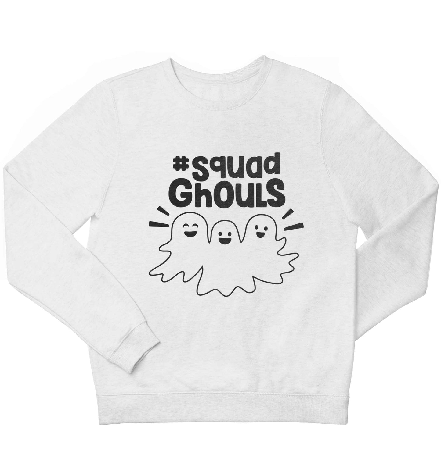 Squad ghouls Kit children's white sweater 12-13 Years