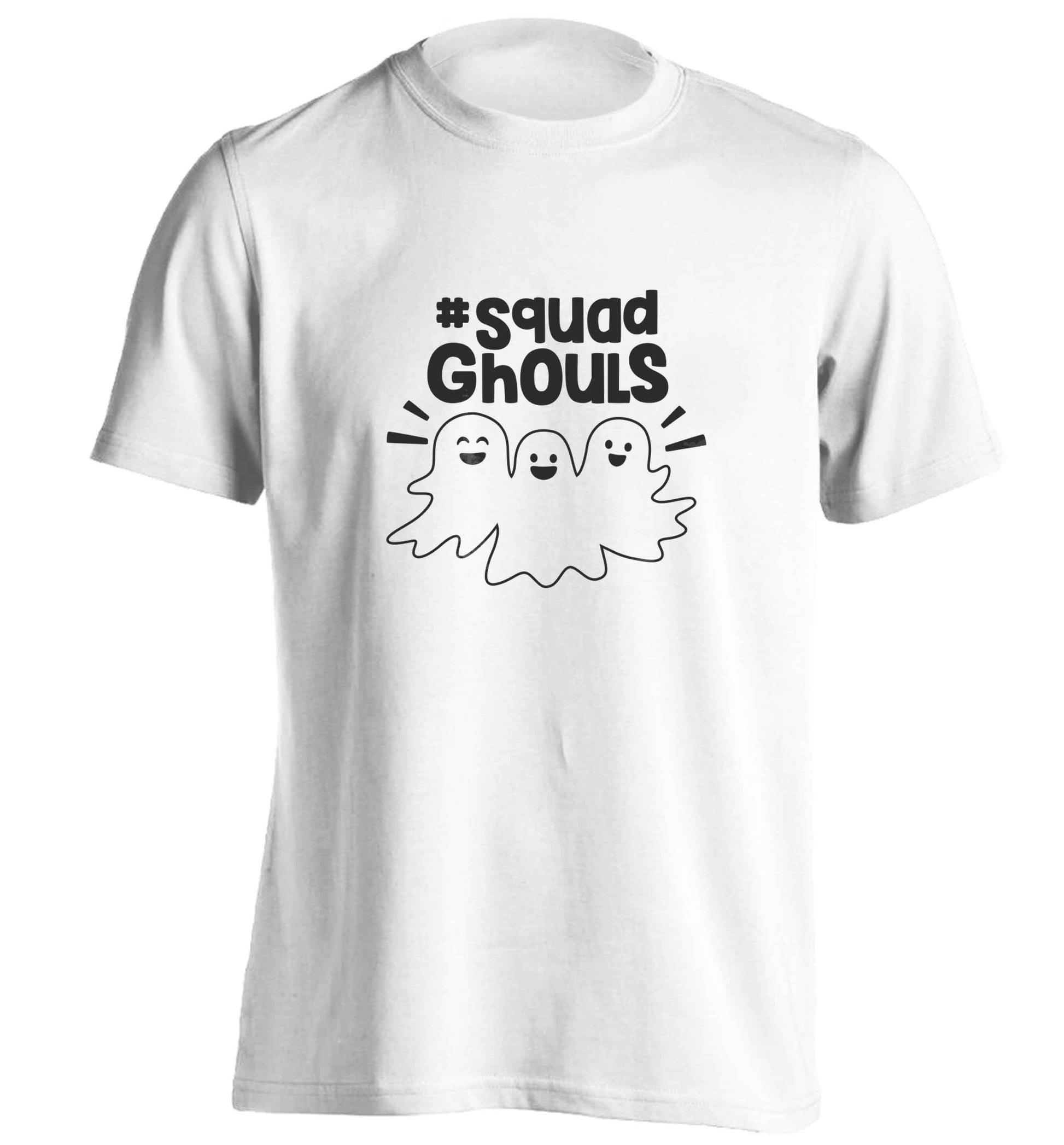 Squad ghouls Kit adults unisex white Tshirt 2XL