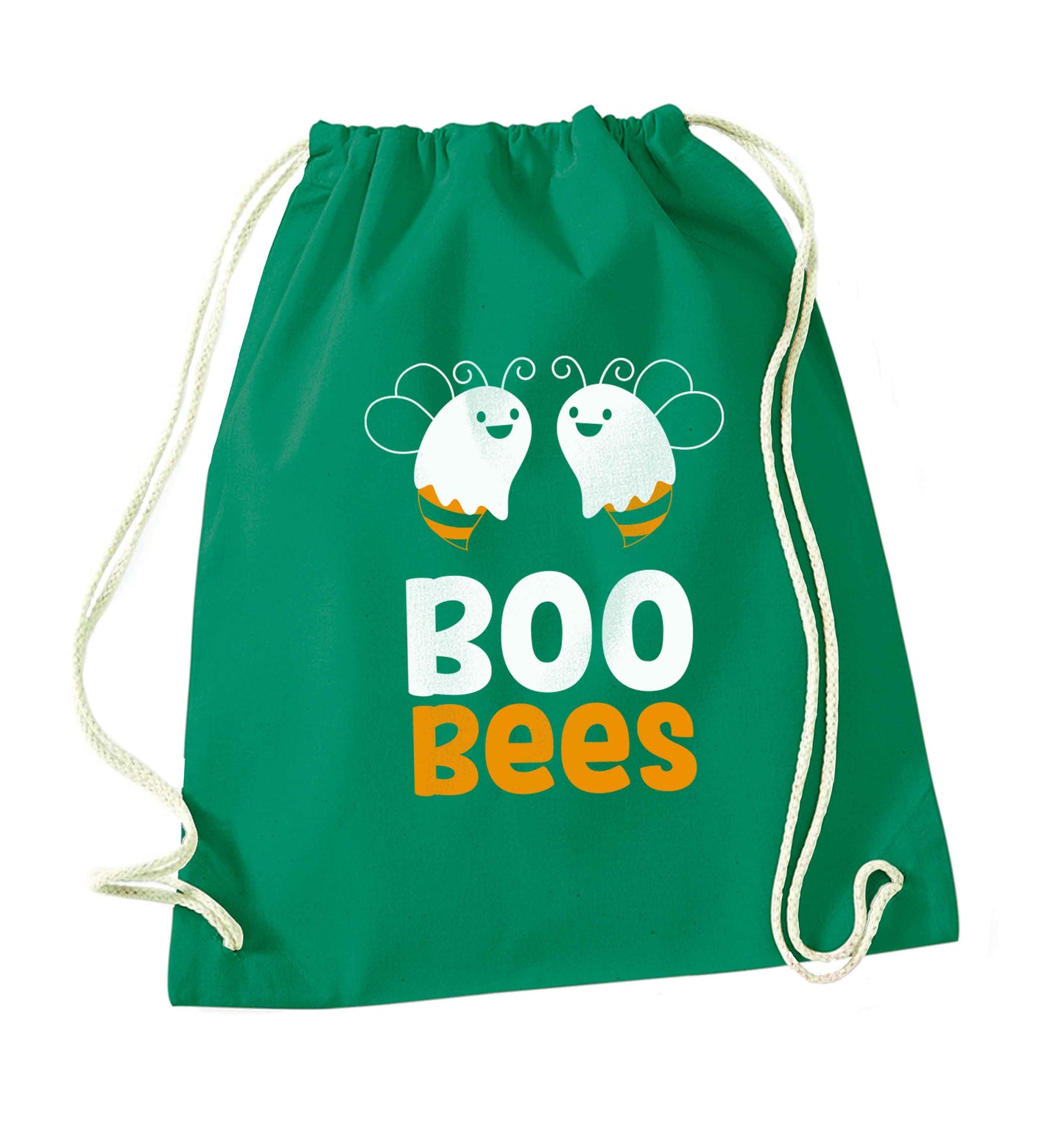 Boo bees Kit green drawstring bag