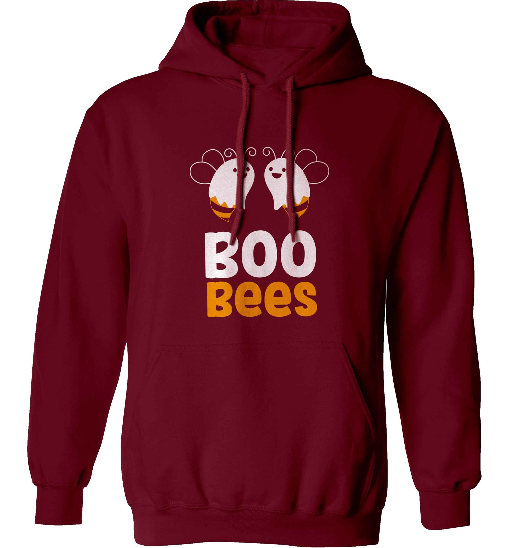 Boo bees Kit adults unisex maroon hoodie 2XL