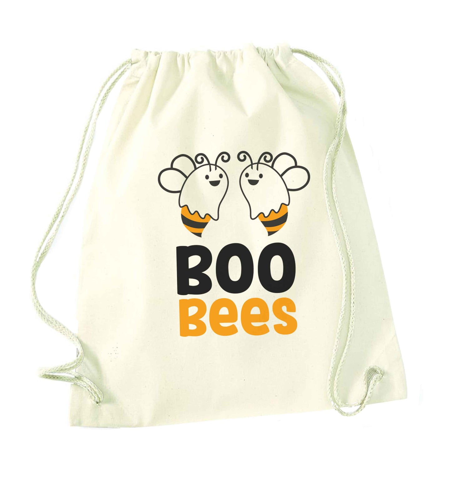 Boo bees Kit natural drawstring bag