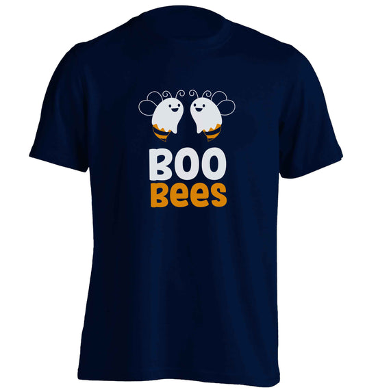Boo bees Kit adults unisex navy Tshirt 2XL