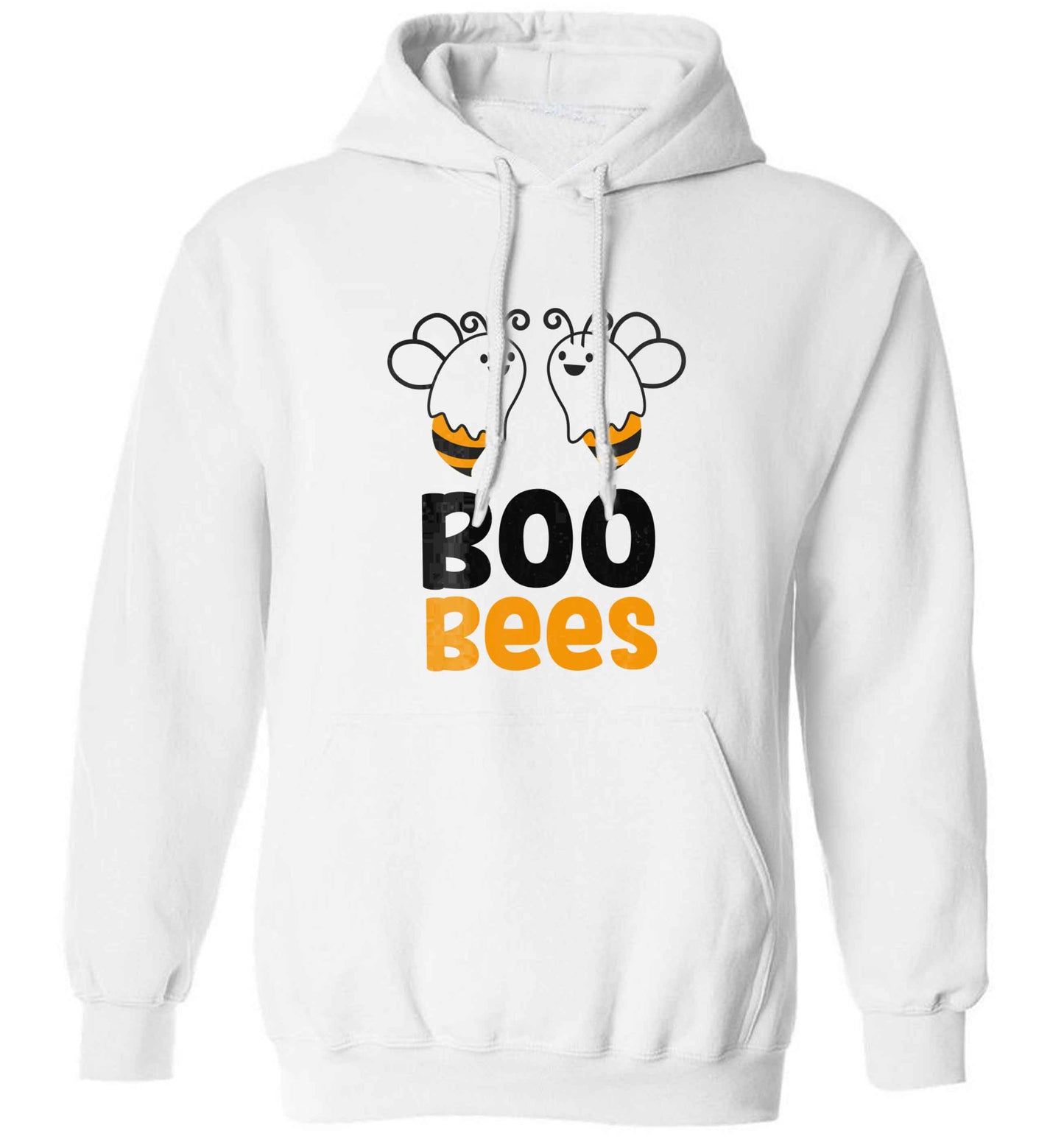 Boo bees Kit adults unisex white hoodie 2XL