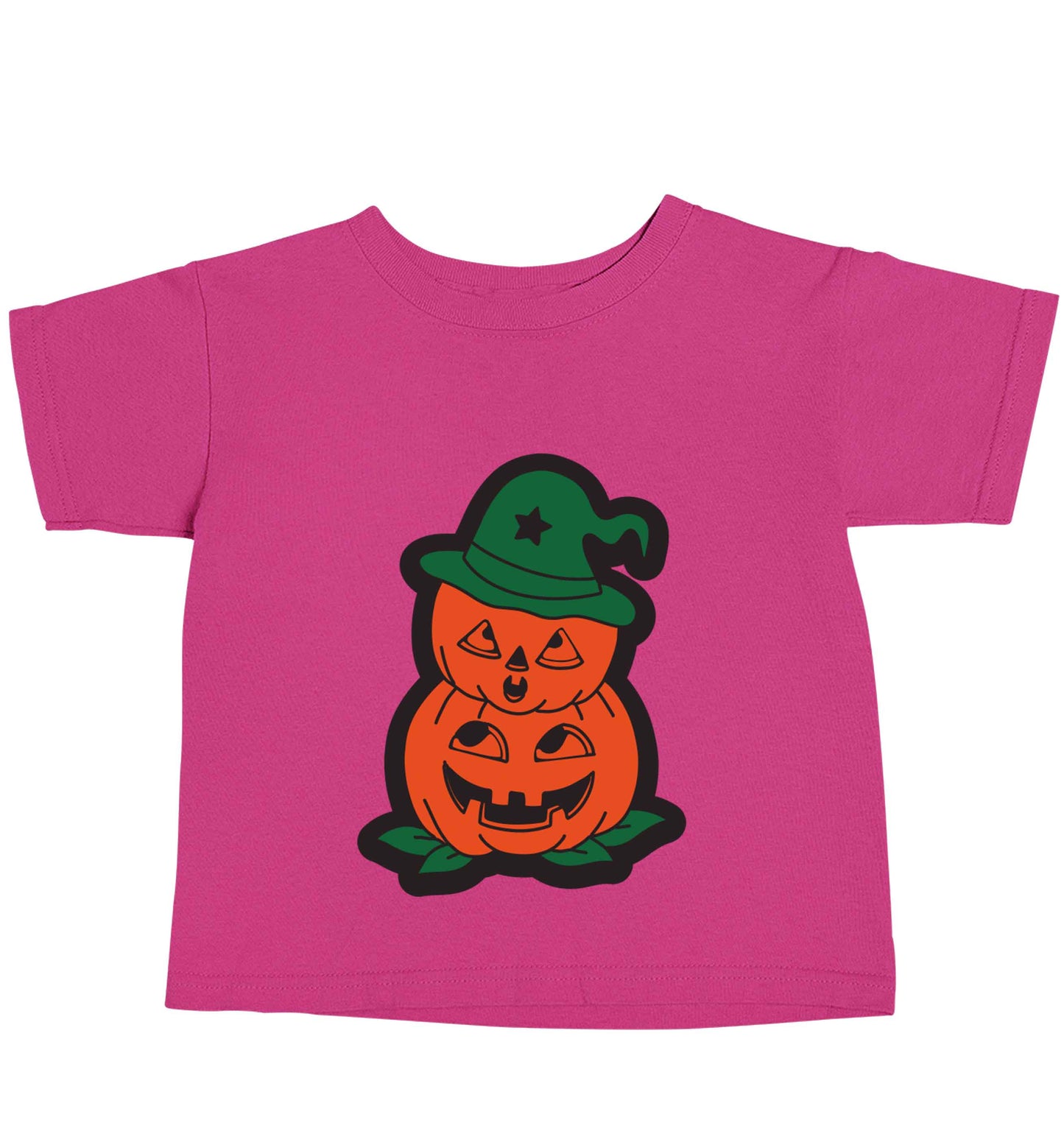 Pumpkin stack Kit pink baby toddler Tshirt 2 Years