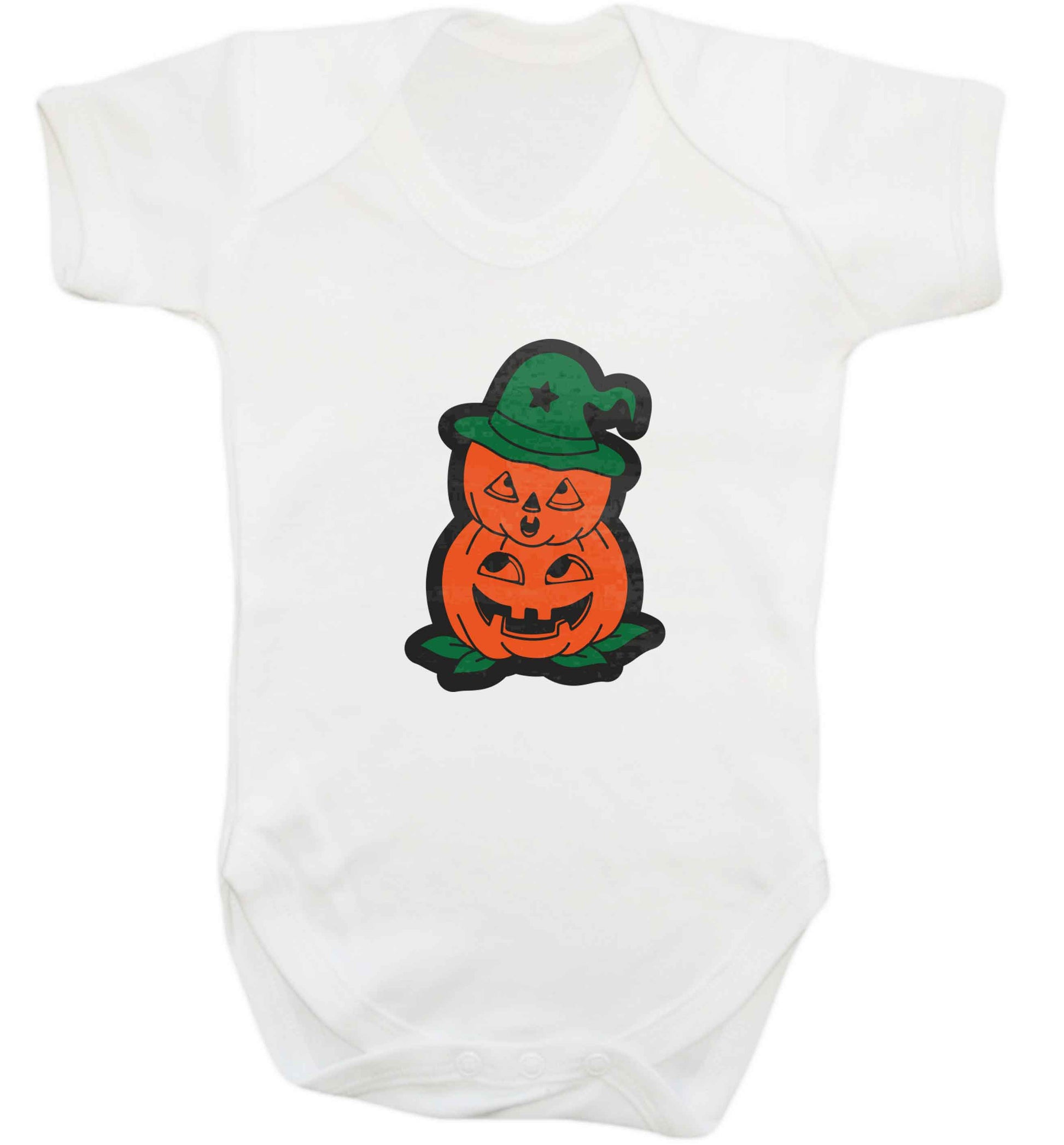 Pumpkin stack Kit baby vest white 18-24 months