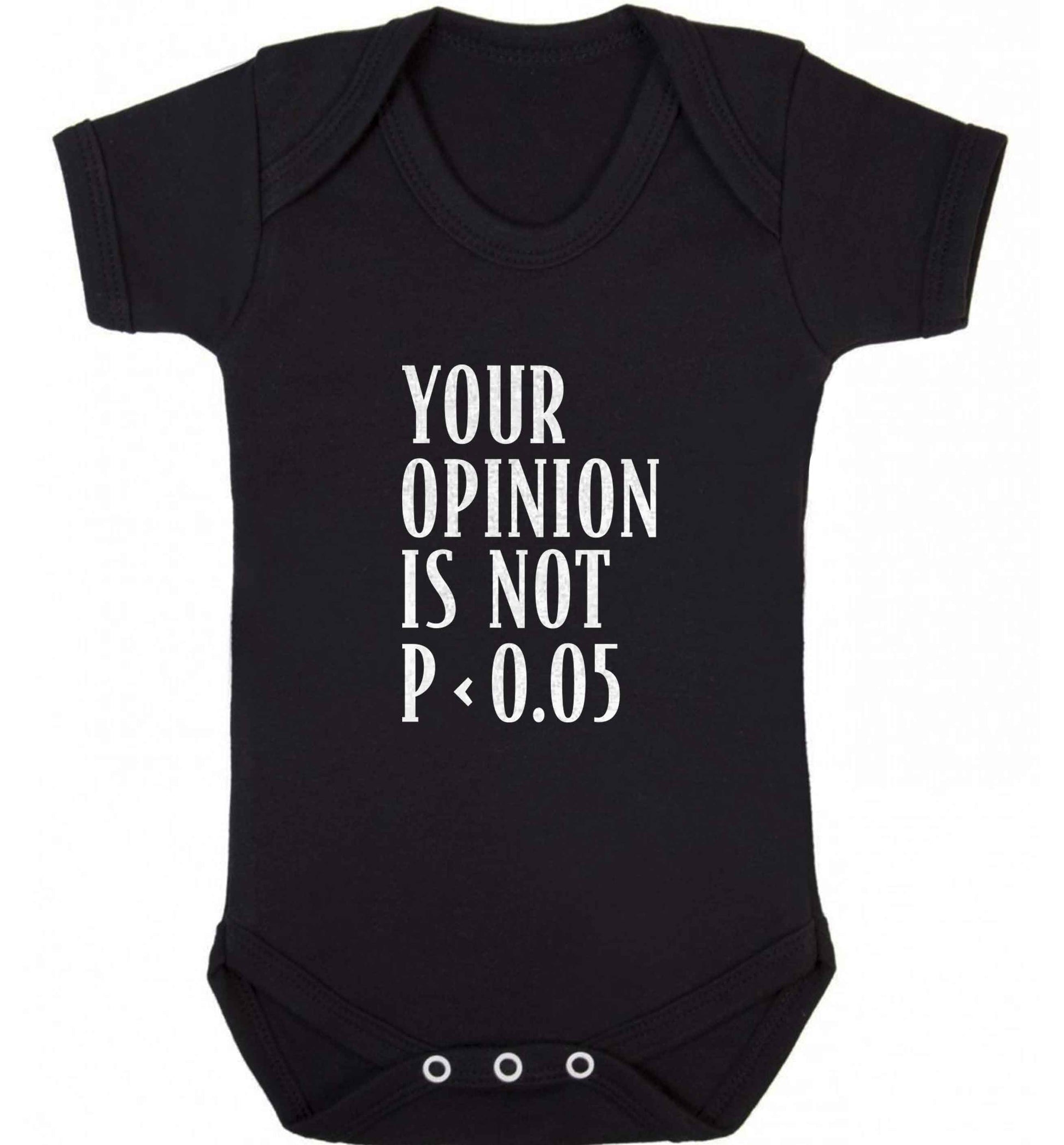 Your opinion is not P < 0.05baby vest black 18-24 months