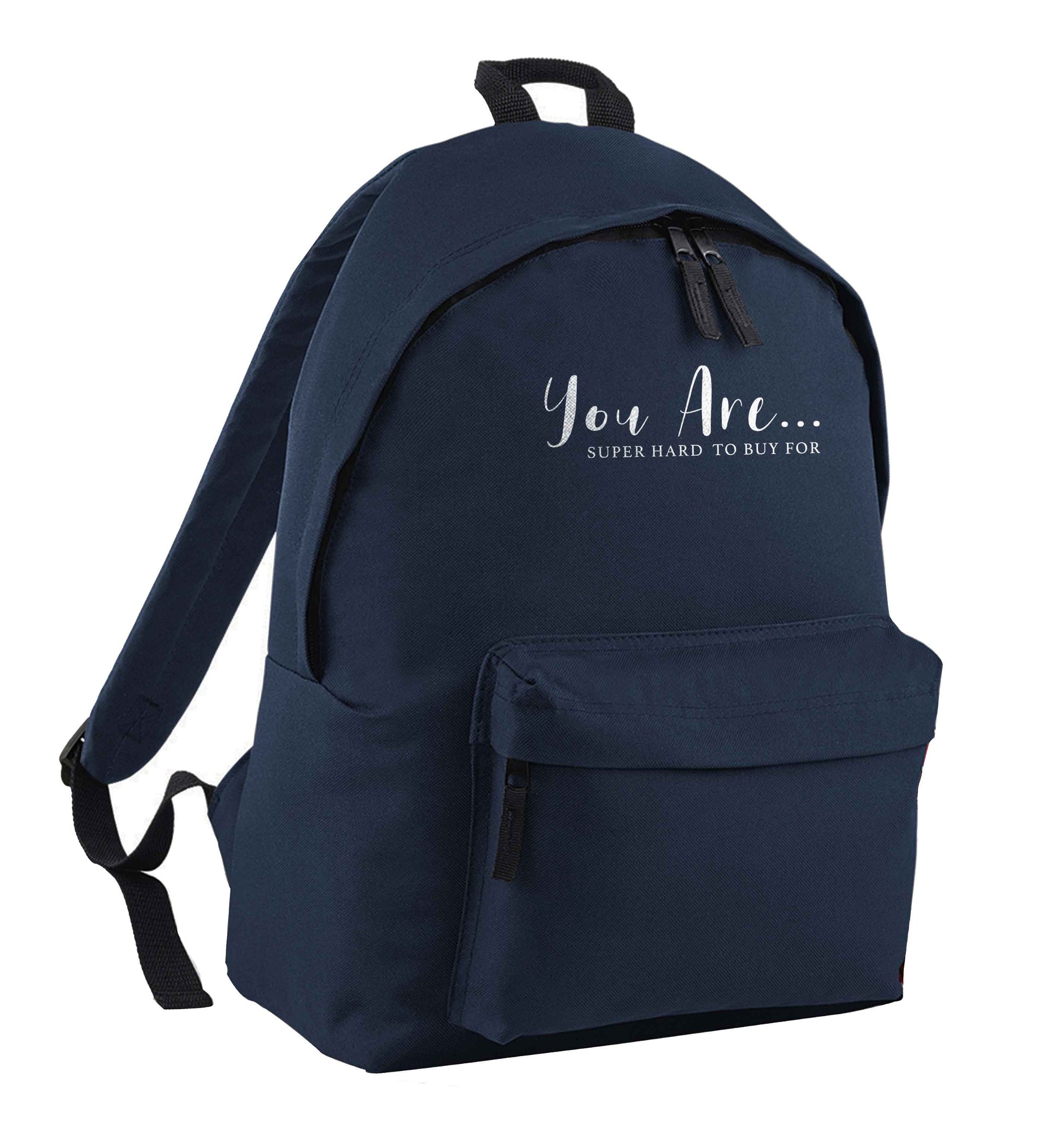 You are super hard to buy for navy adults backpack