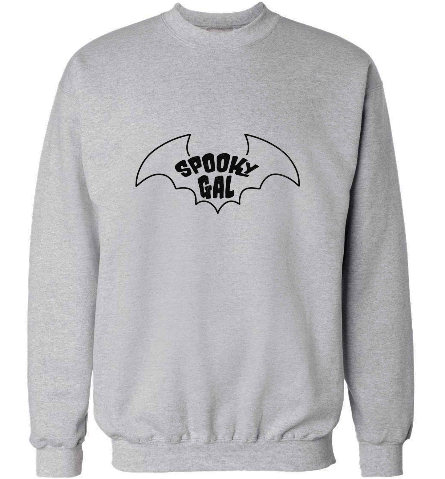 Spooky gal Kit adult's unisex grey sweater 2XL