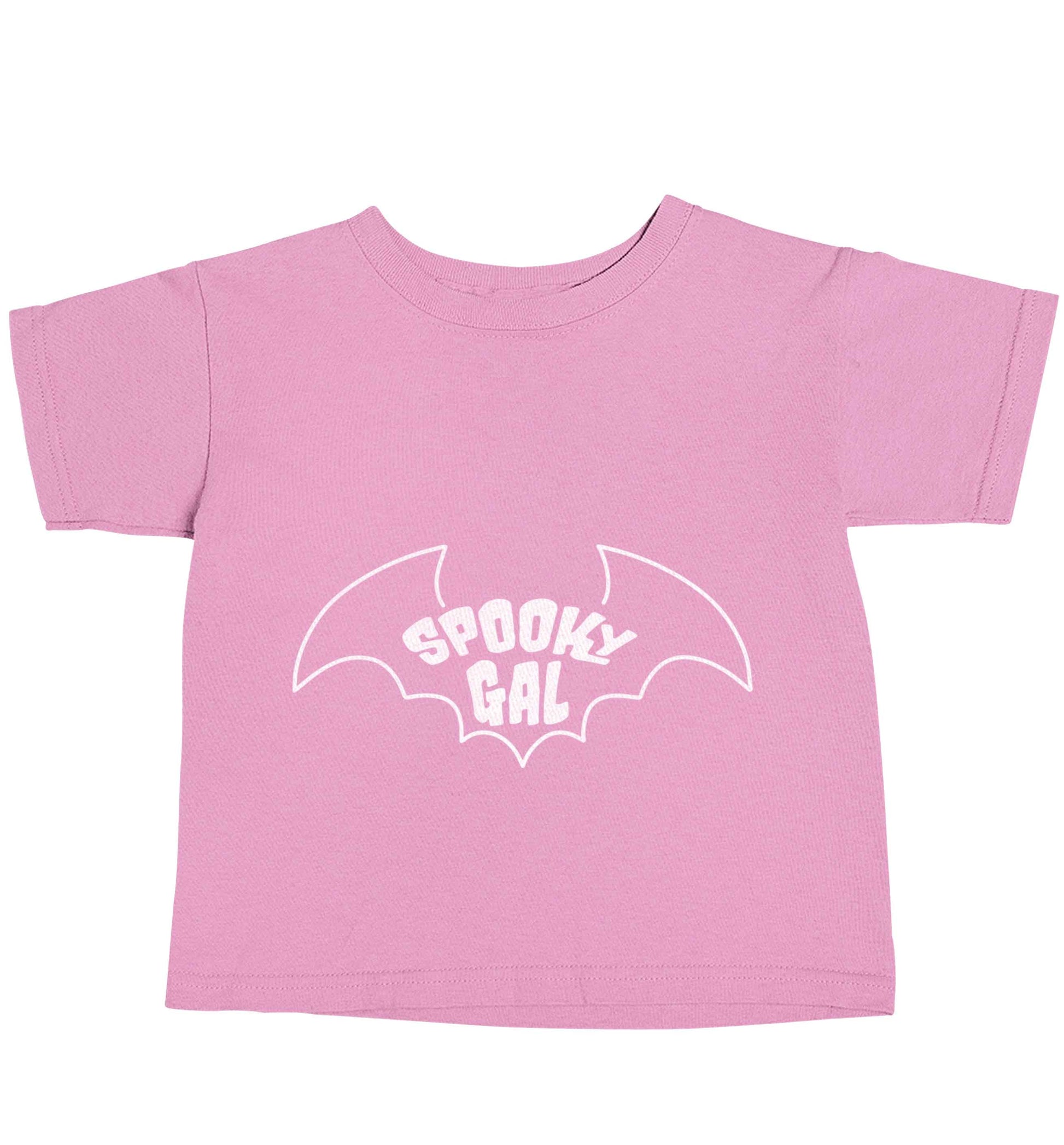 Spooky gal Kit light pink baby toddler Tshirt 2 Years