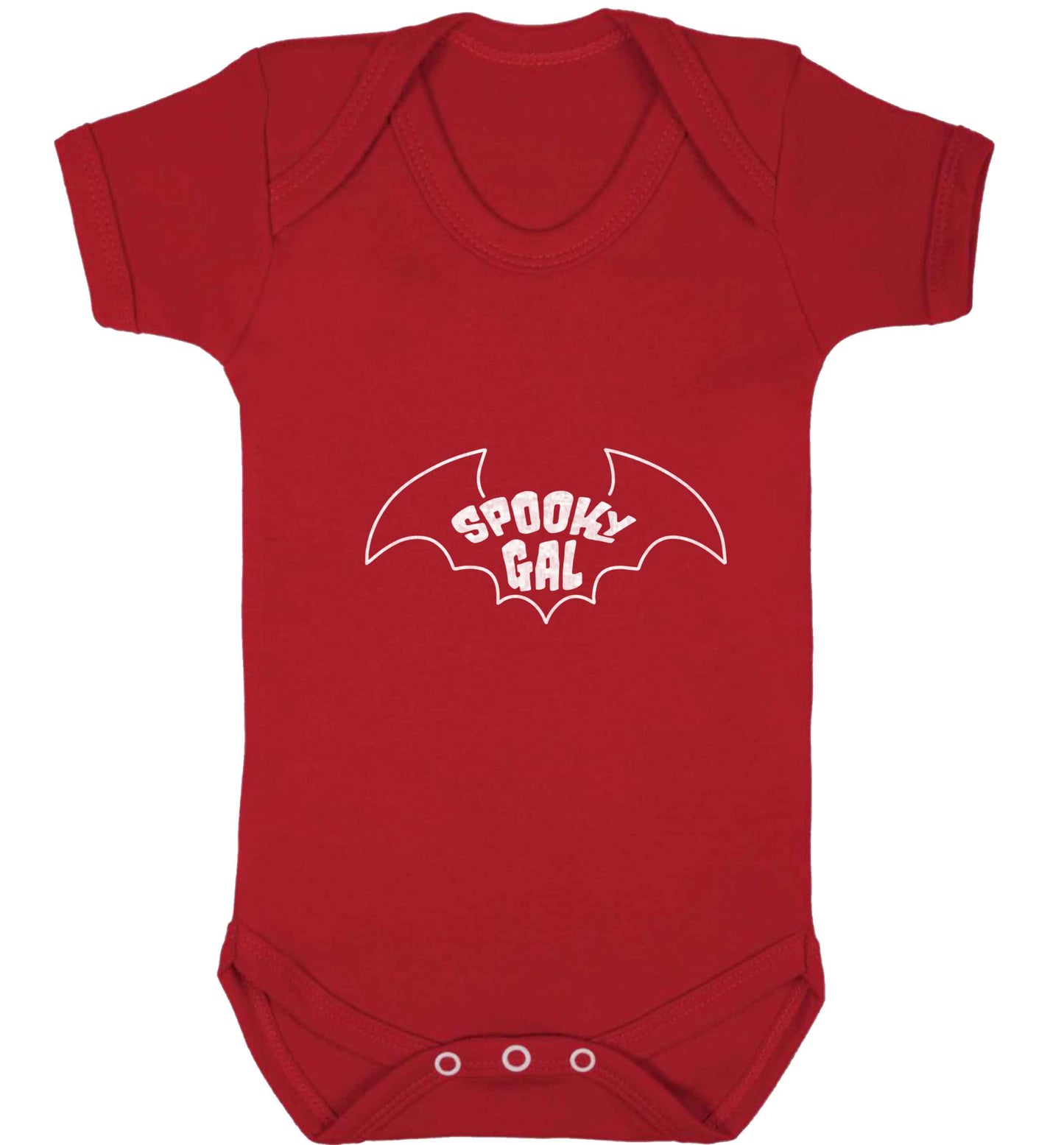 Spooky gal Kit baby vest red 18-24 months