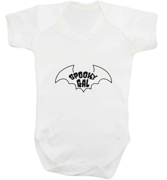 Spooky gal Kit baby vest white 18-24 months