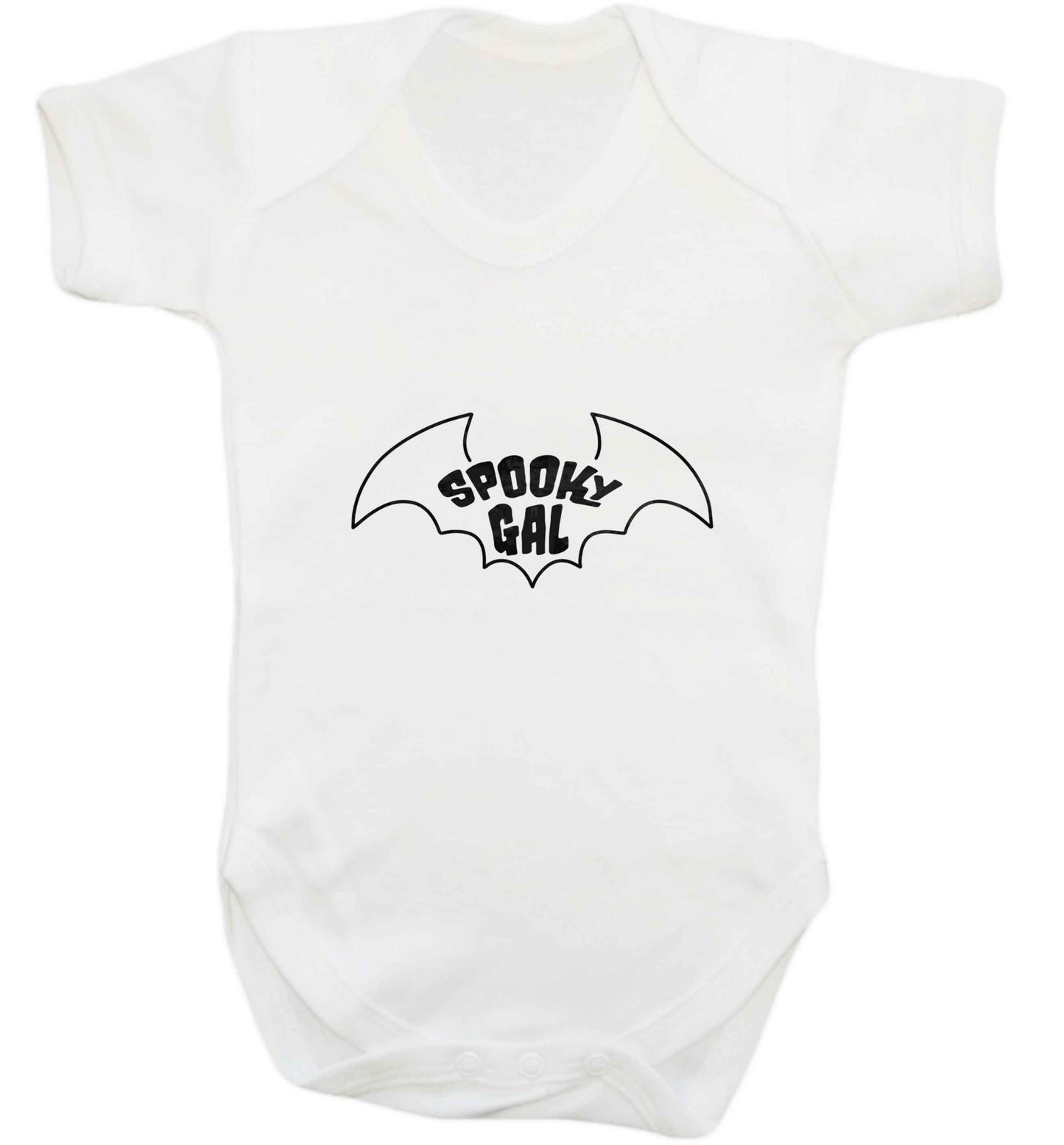 Spooky gal Kit baby vest white 18-24 months