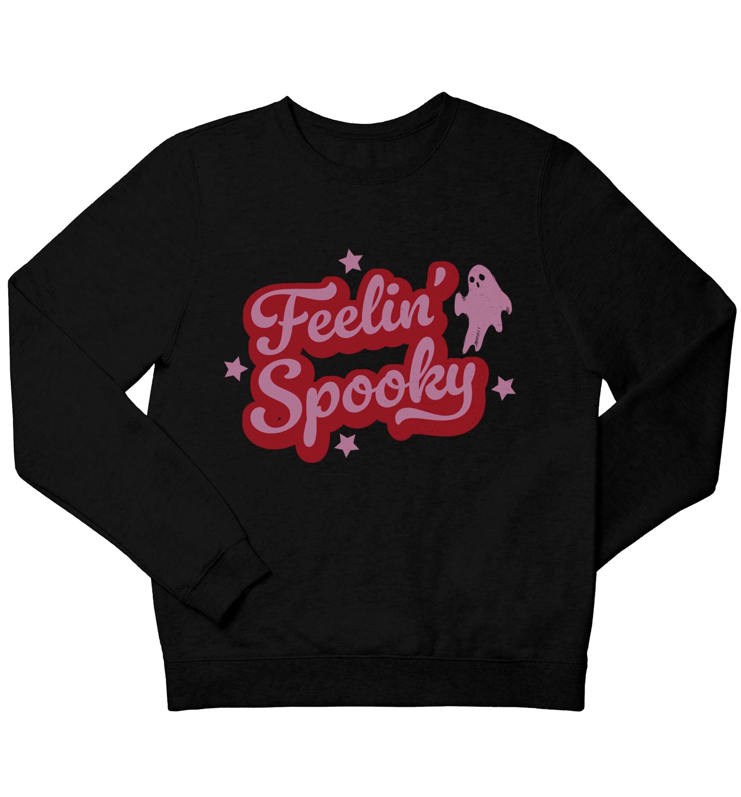 Feelin' Spooky Kit children's black sweater 12-13 Years