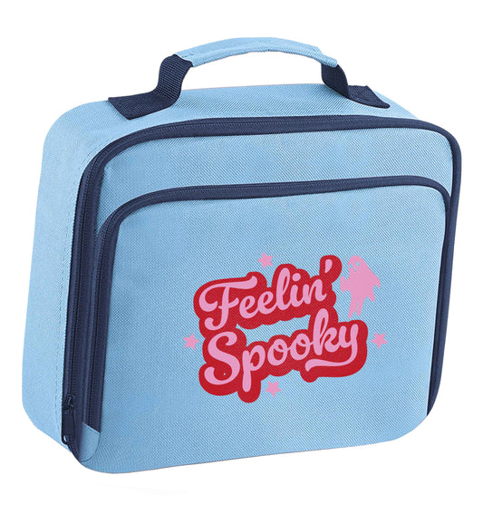 Feelin' Spooky Kit insulated blue lunch bag cooler