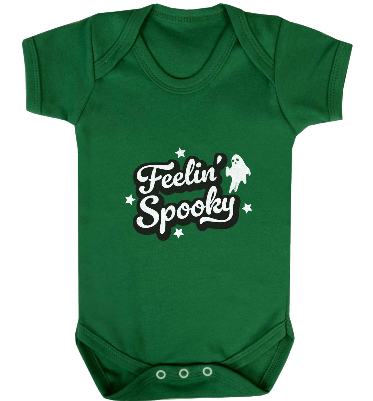 Feelin' Spooky Kit baby vest green 18-24 months