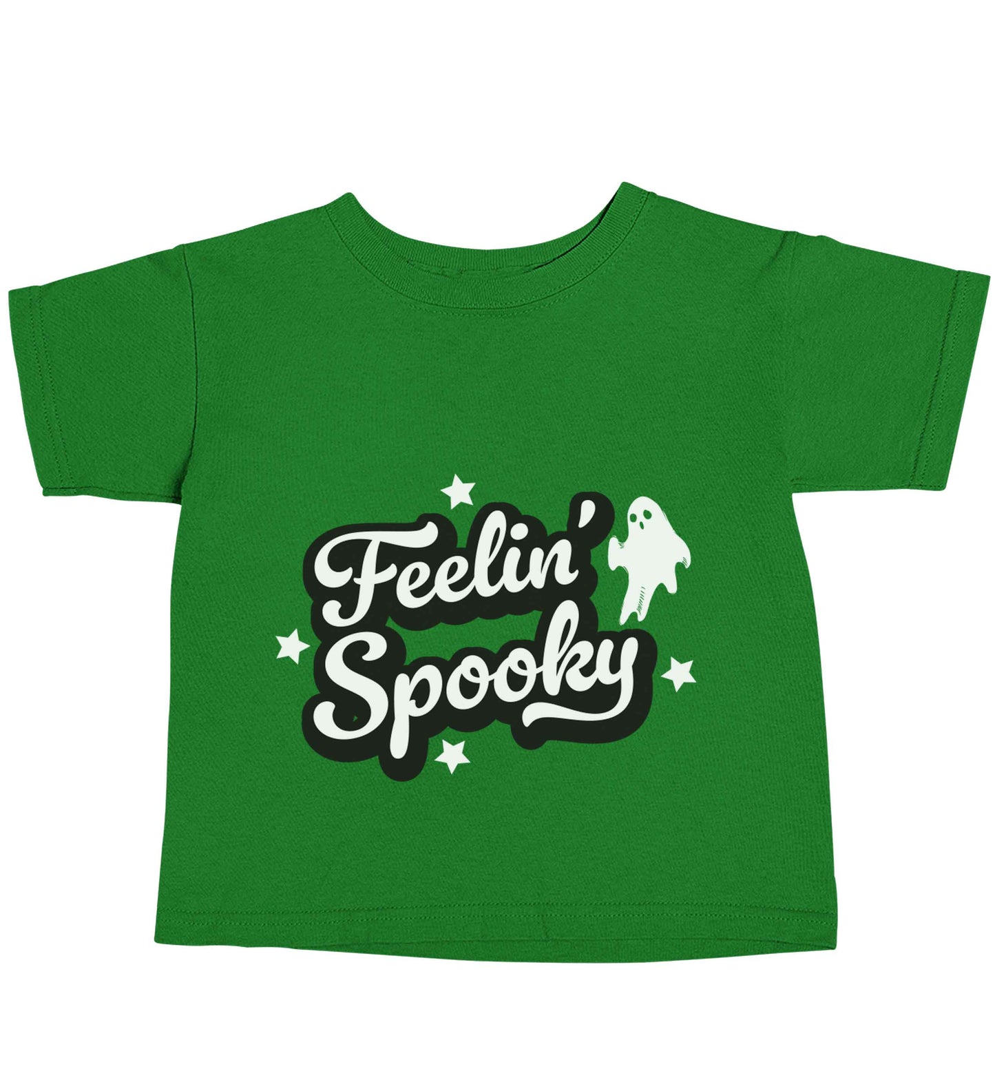 Feelin' Spooky Kit green baby toddler Tshirt 2 Years