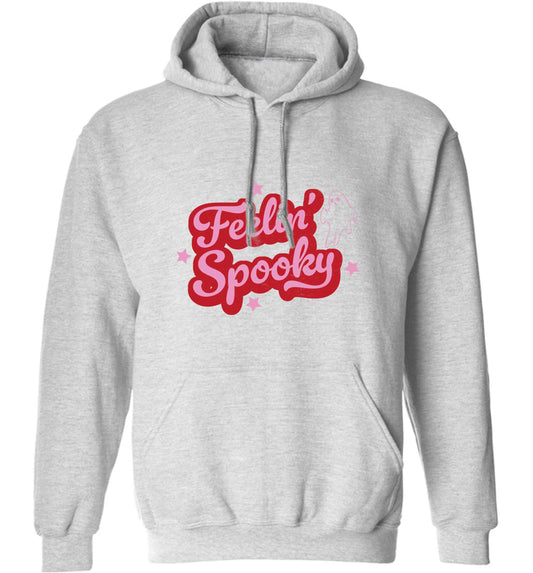 Feelin' Spooky Kit adults unisex grey hoodie 2XL