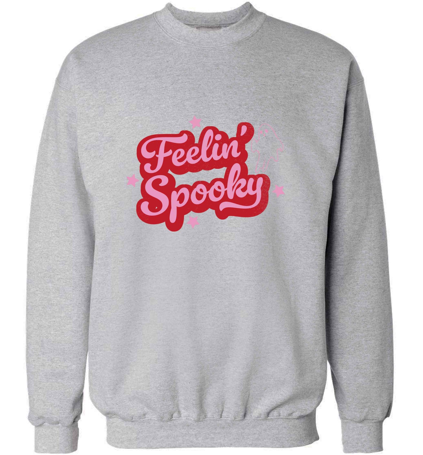 Feelin' Spooky Kit adult's unisex grey sweater 2XL