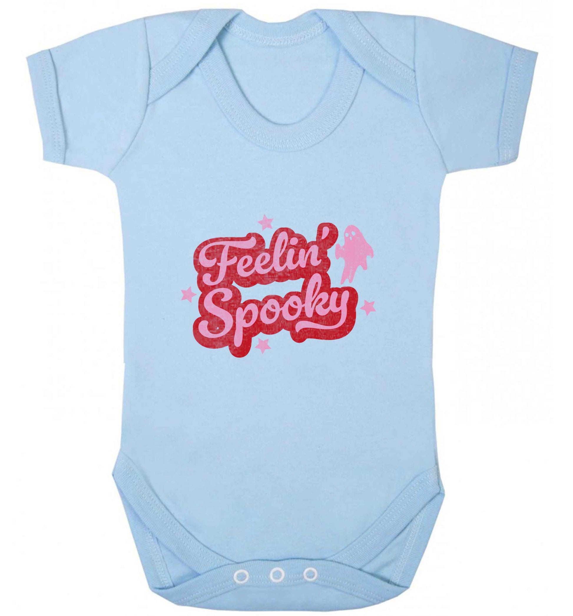 Feelin' Spooky Kit baby vest pale blue 18-24 months