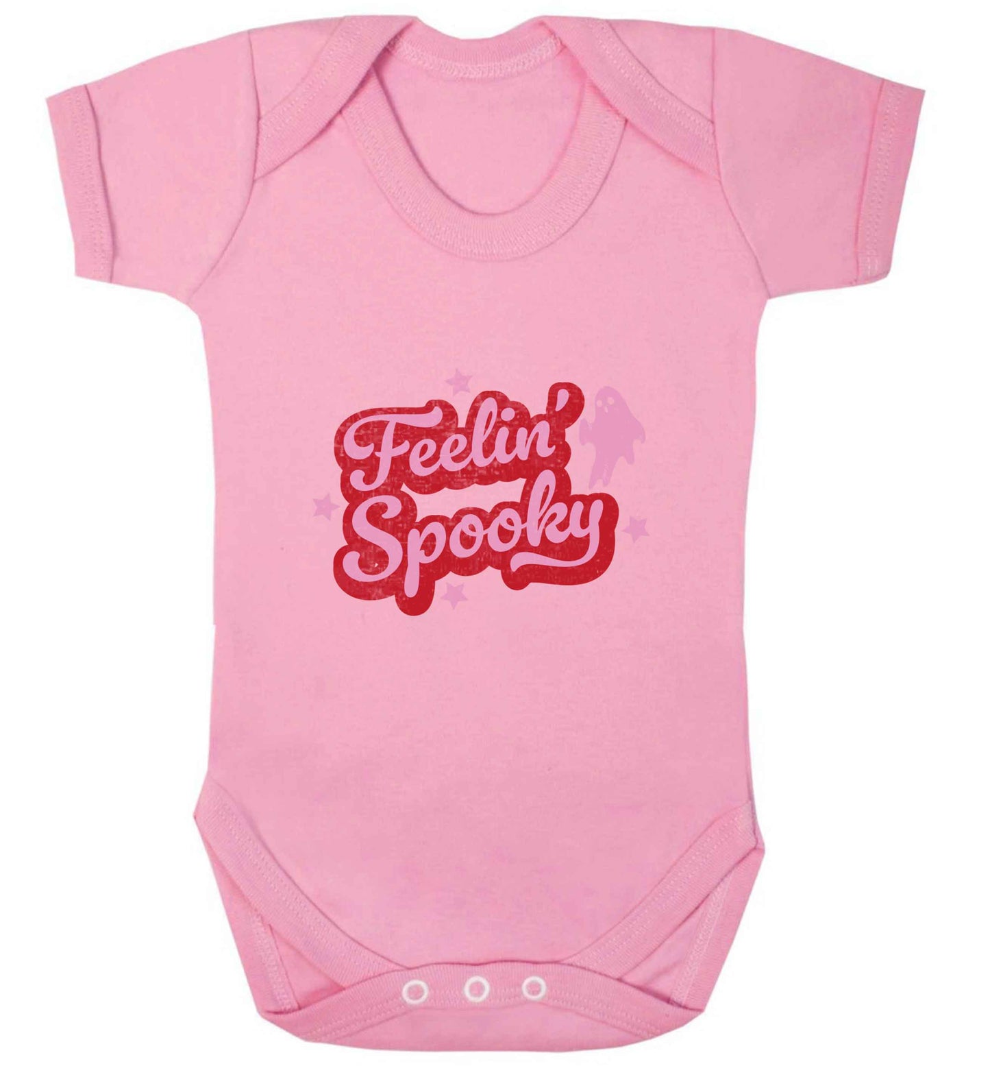 Feelin' Spooky Kit baby vest pale pink 18-24 months