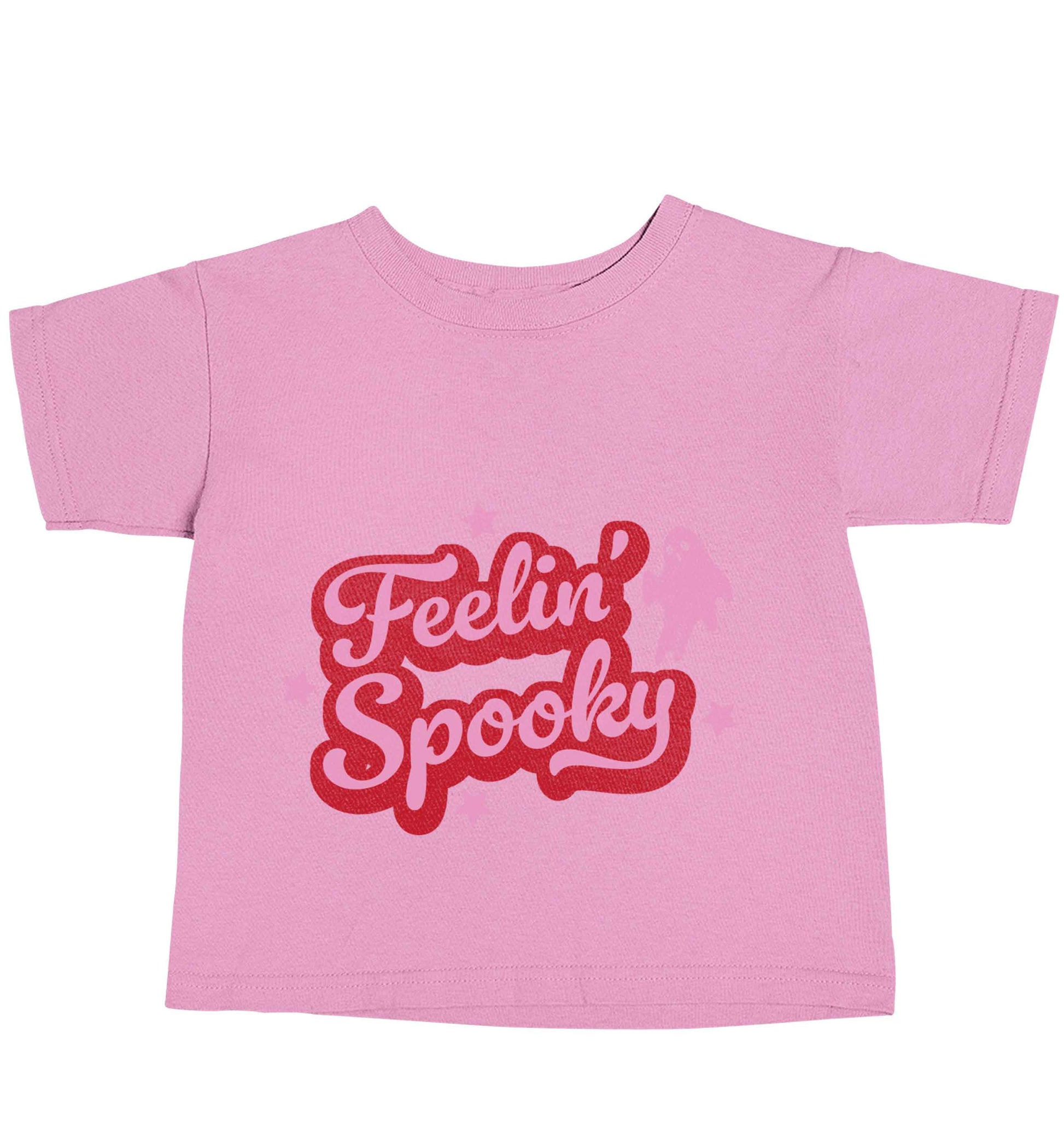 Feelin' Spooky Kit light pink baby toddler Tshirt 2 Years