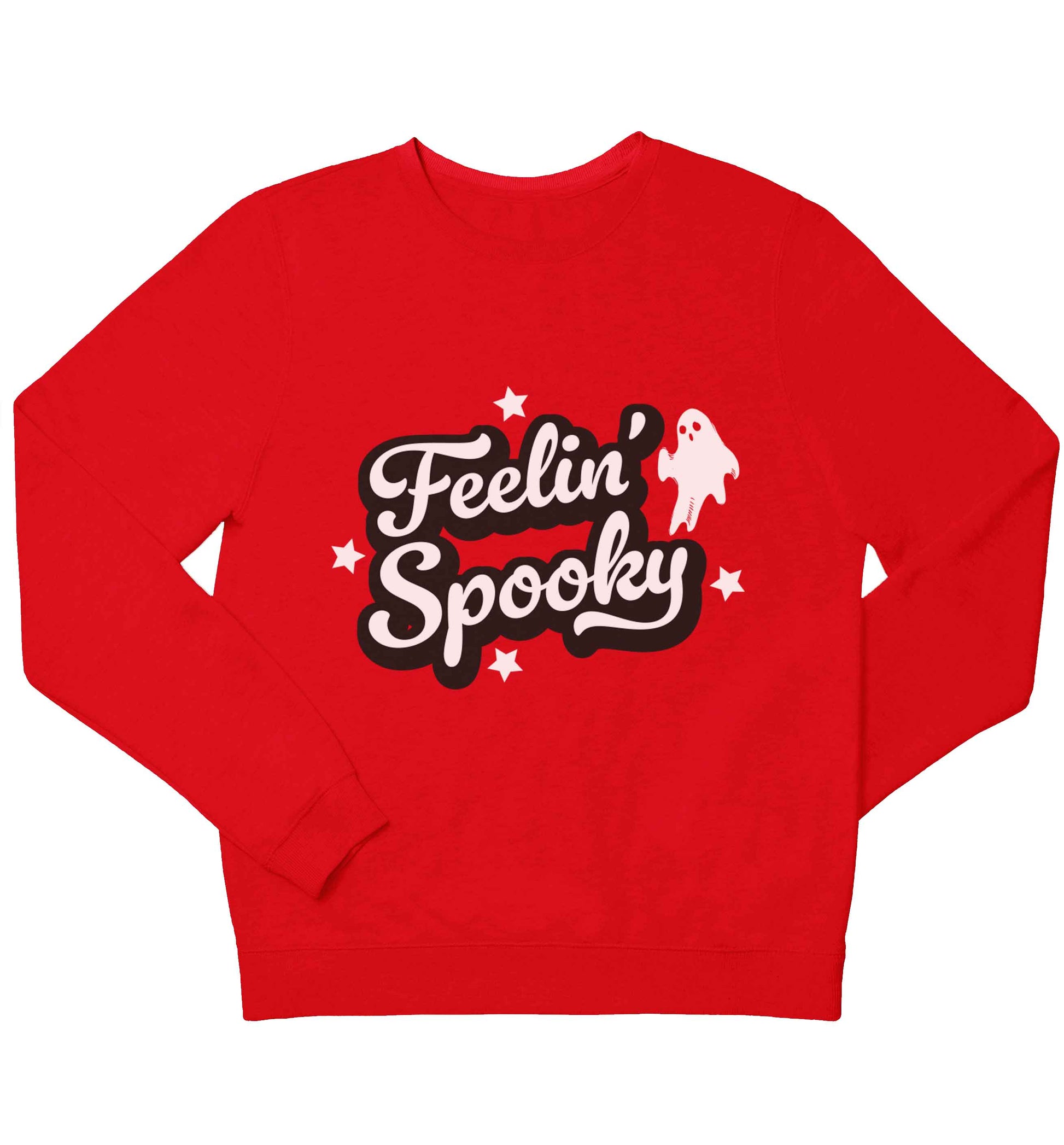 Feelin' Spooky Kit children's grey sweater 12-13 Years