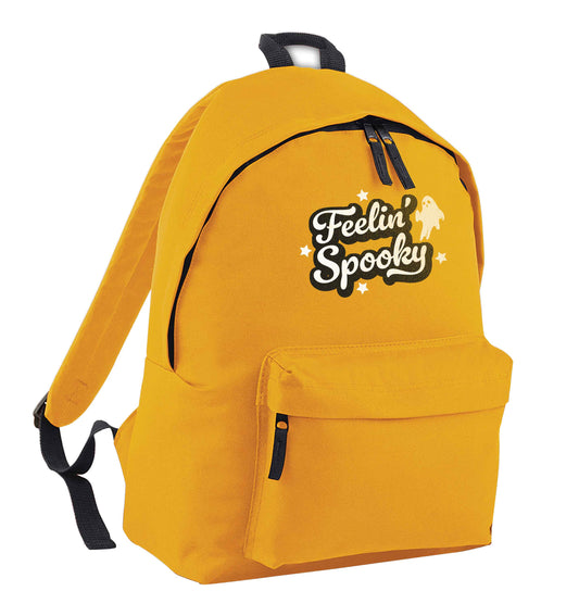 Feelin' Spooky Kit mustard adults backpack